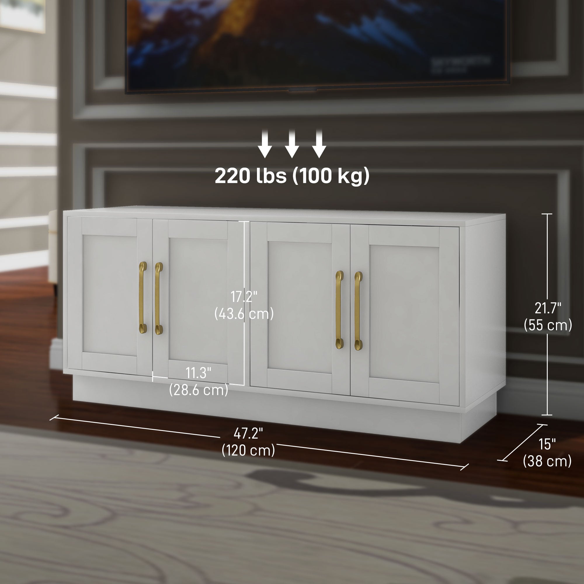 Modern TV Stand for up to 55