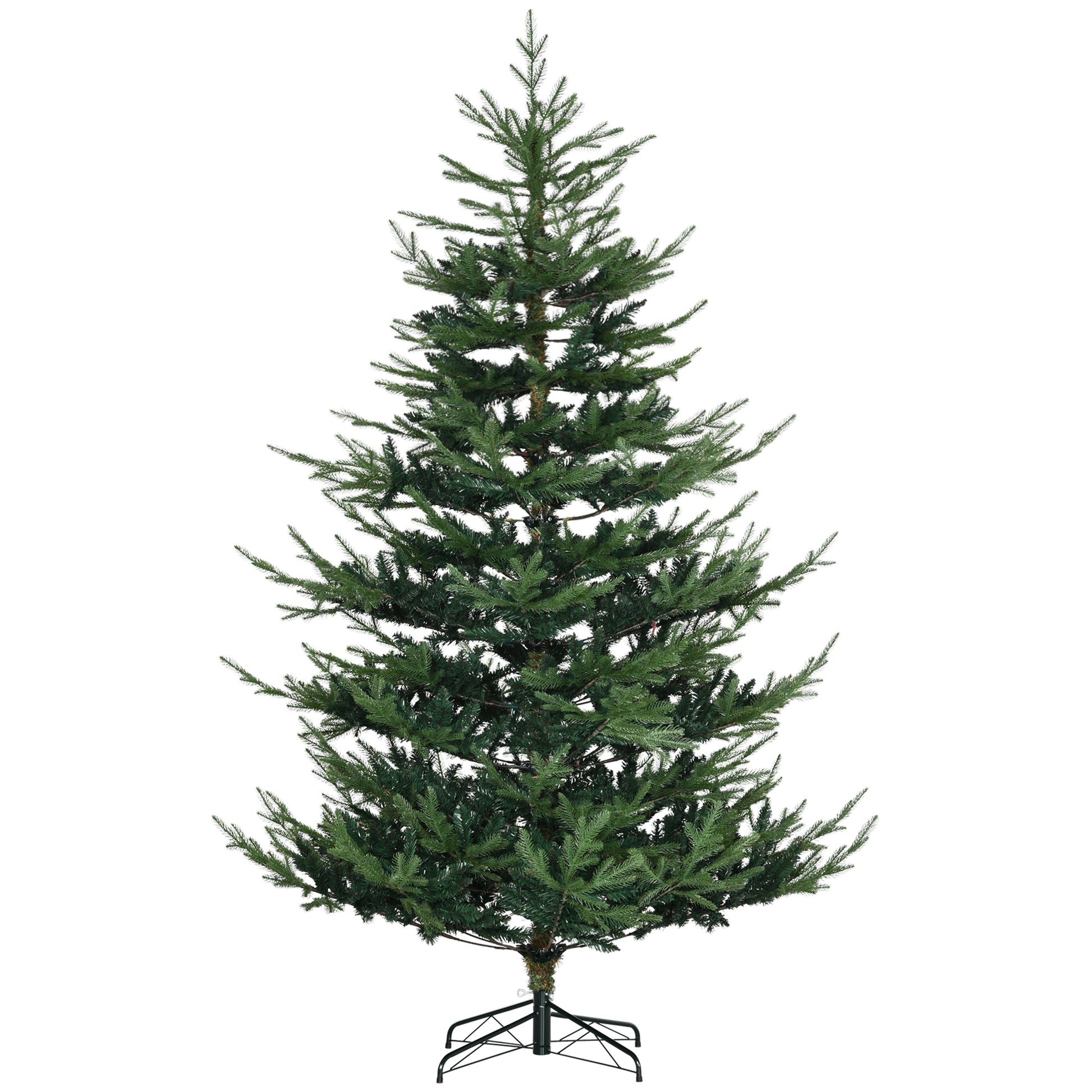 7.5ft Artificial Christmas Tree with Metal Base, Xmas Tree Artificial Christmas Trees   at Gallery Canada