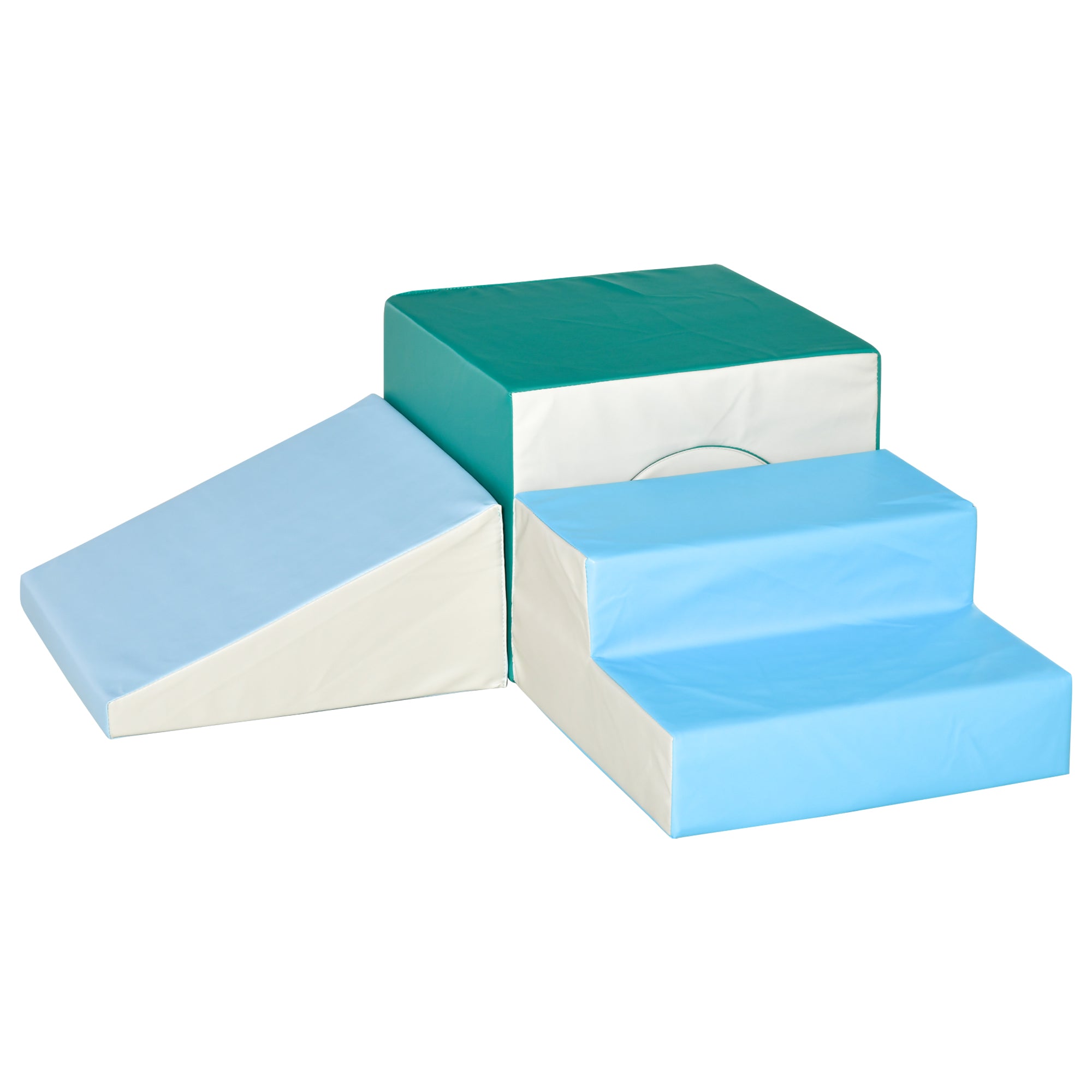Foam Climbing Blocks for Toddlers, Kids Modular Play Set for Baby Children, Soft Play Equipment for Crawling Sliding, Easy-to-clean Safe DIY Creative, Multicolor Baby Gym & Playmats at Gallery Canada