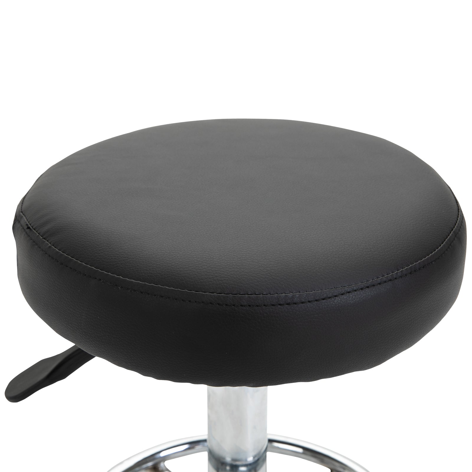 Adjustable Swivel Salon Stool Hydraulic PU Barber Rolling Massage Tattoo Chair Bar Beauty SPA Seat Black Salon Stools   at Gallery Canada