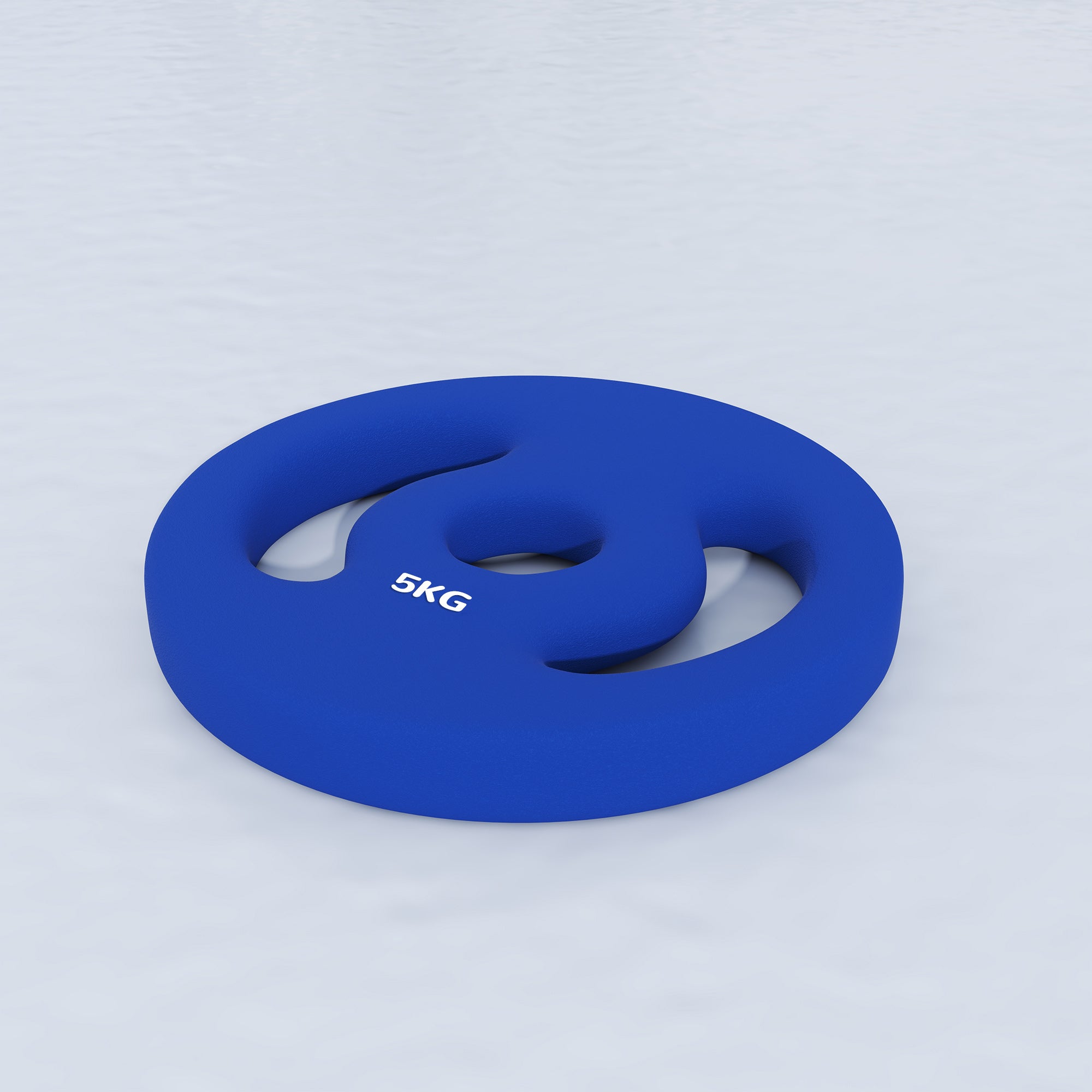 2 x 11lbs Standard Weight Plates with Easy-Grip Handles, 1