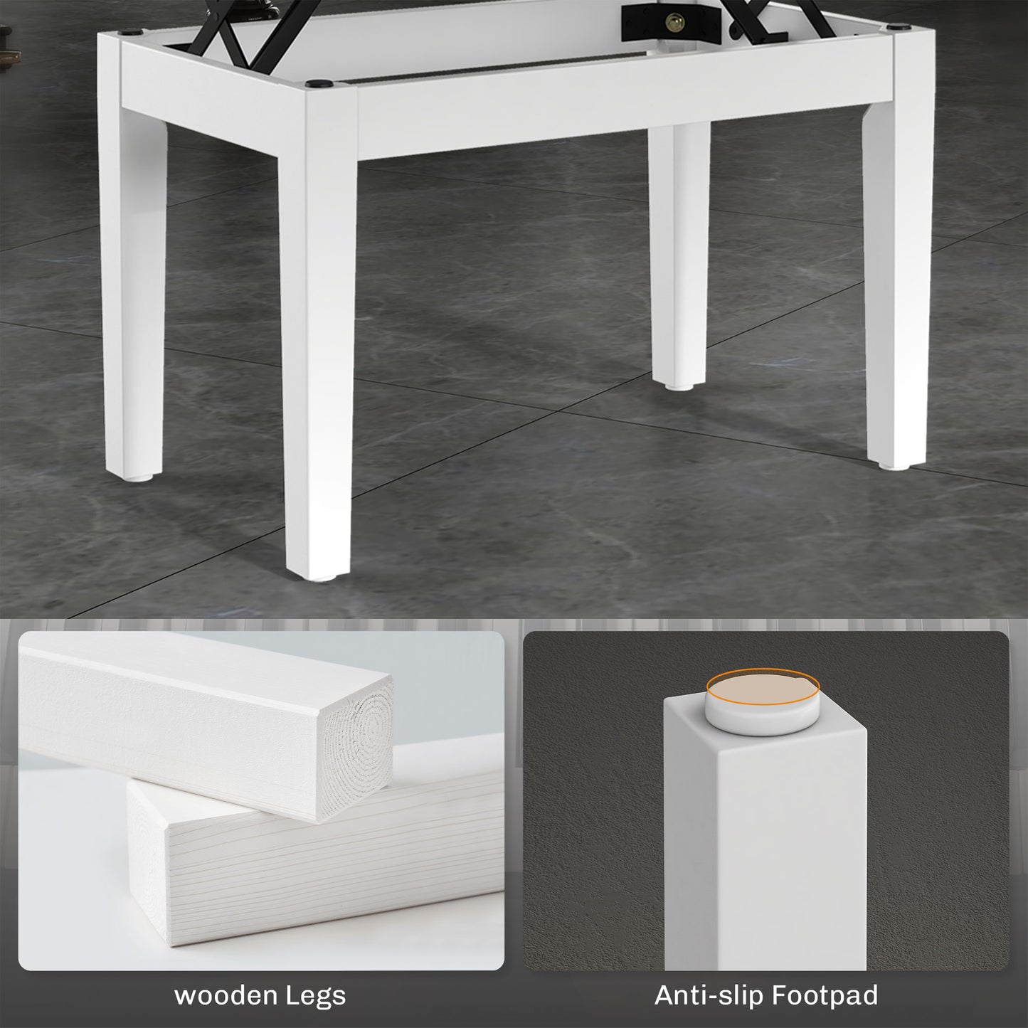 Adjustable Piano Bench with Storage and Soft PU Leather Padded, with Enough Music Storage Design, White Piano Benches   at Gallery Canada