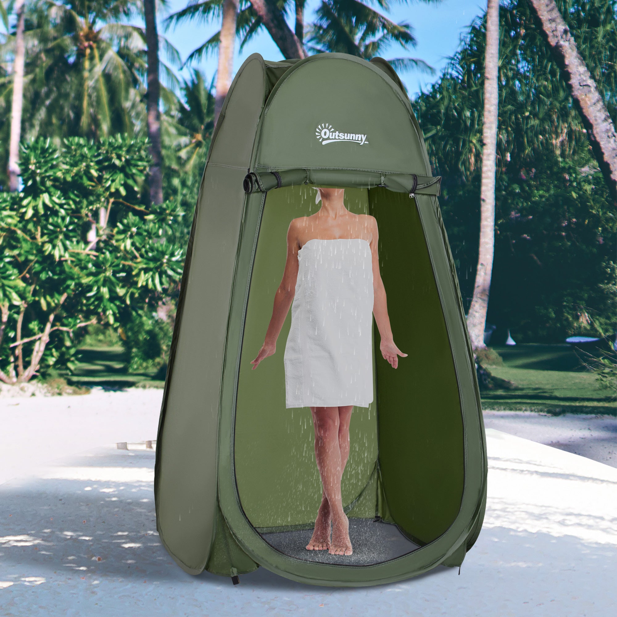 Outdoor Portable Multi-use Pop Up Shower Tent Camping Beach Toilet Privacy Changing Room Camping Tents at Gallery Canada