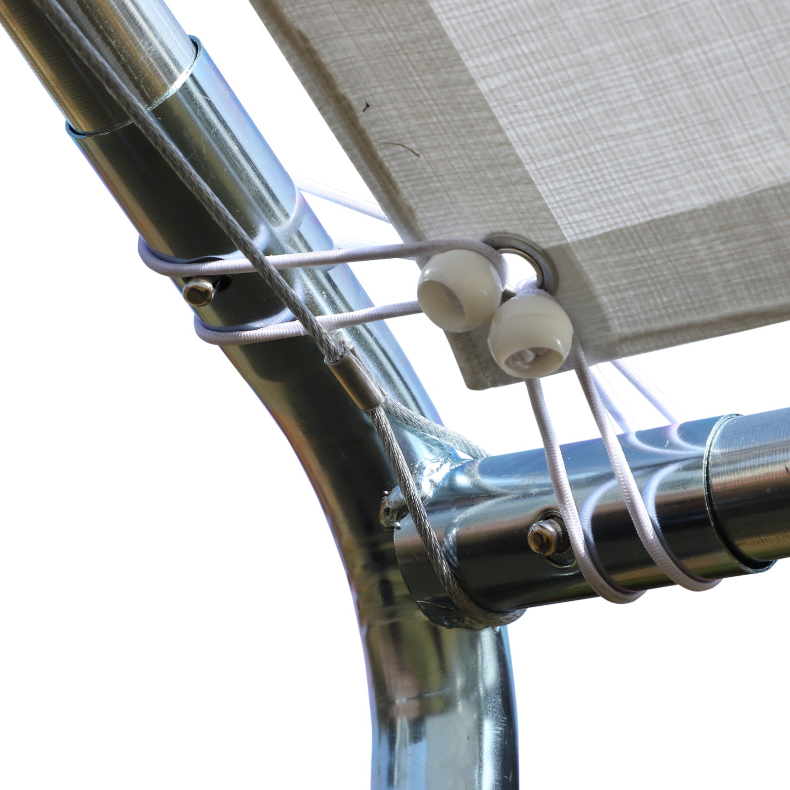 10' x 20' Carport Heavy Duty Galvanized Car Canopy with Included Anchor Kit, 3 Reinforced Steel Cables, White Car Shelters at Gallery Canada