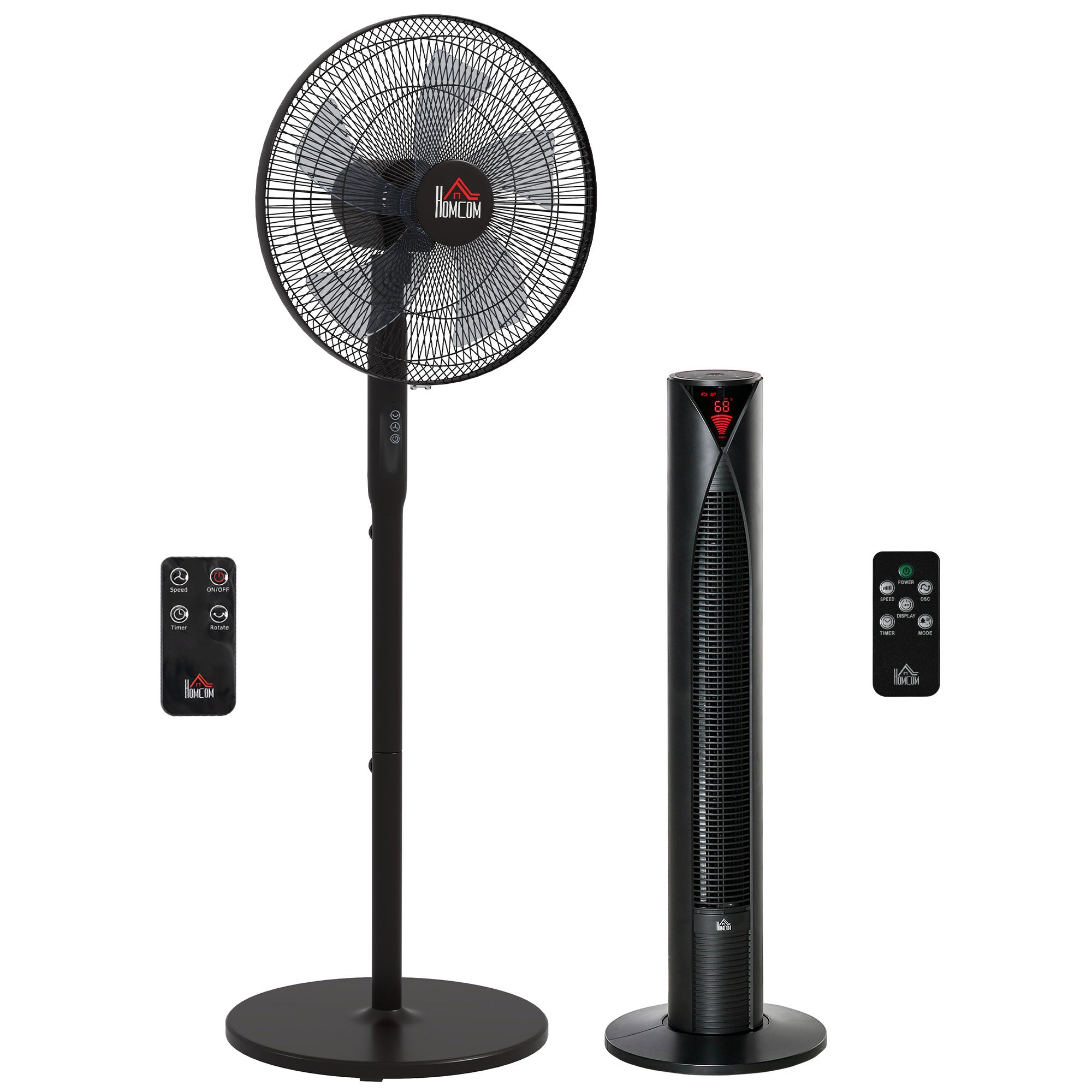 Tower Fan and 16