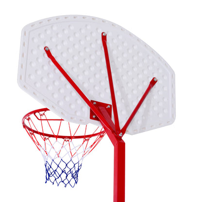 Portable Basketball Hoop System Stand 6.9'-8.5' Adjustable for Kids Youth Adults Indoor&; Outdoor Play Basketball   at Gallery Canada