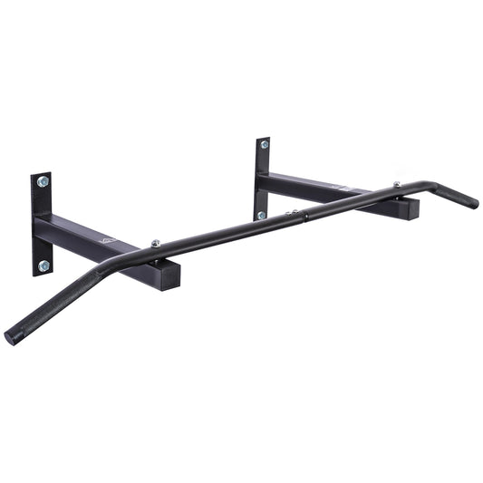 Wall Mount Chin Up Bar Upper Body Pull Up Training Workout Home Gym Exerciser Black Pull Up Bars Black  at Gallery Canada