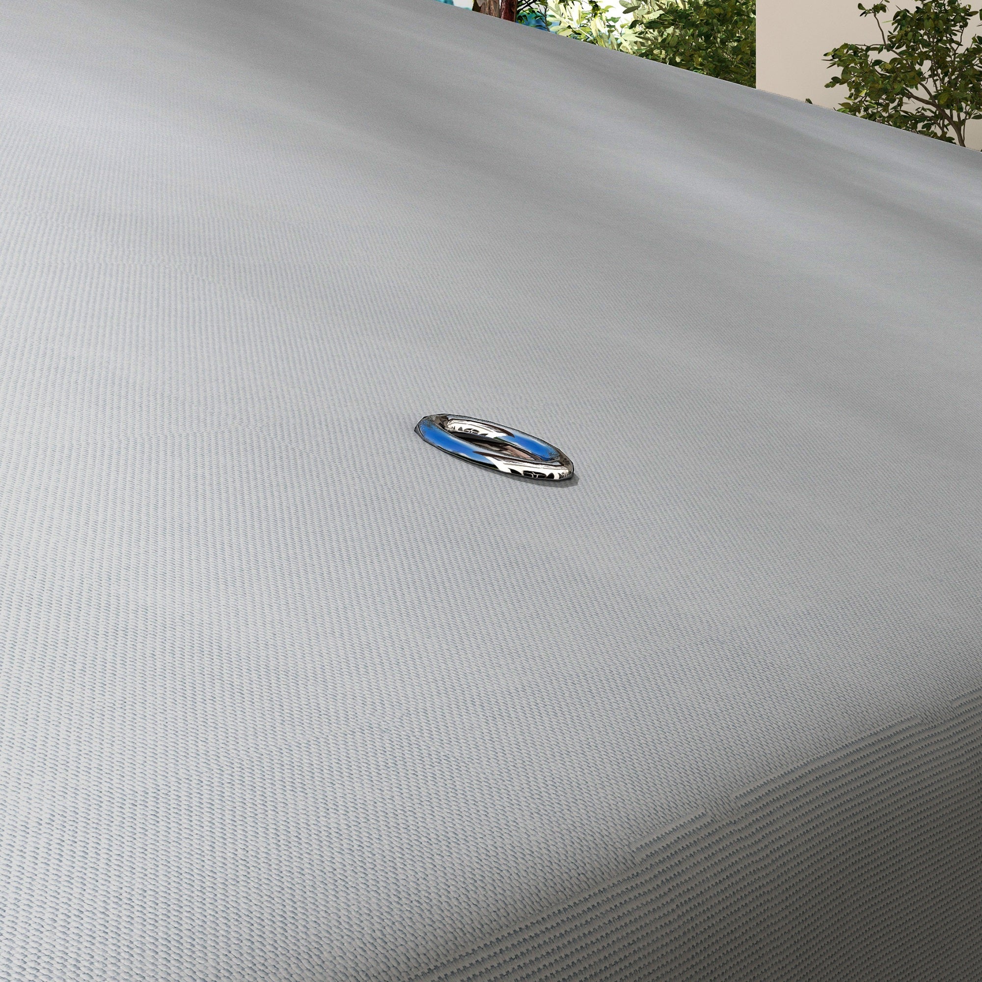 13.1' x 9.8' Gazebo Replacement Canopy, Gazebo Top Cover with Double Vented Roof for Garden Patio(TOP ONLY), Grey Gazebo Canopy Replacement at Gallery Canada
