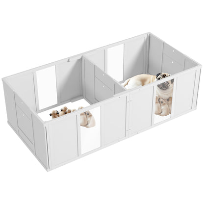 Whelping Box for Dogs and Puppies, Dog Birth Supplies Indoor w/ Adjustable Height Doors, for Small Sized Dogs Houses, Kennels & Pens   at Gallery Canada