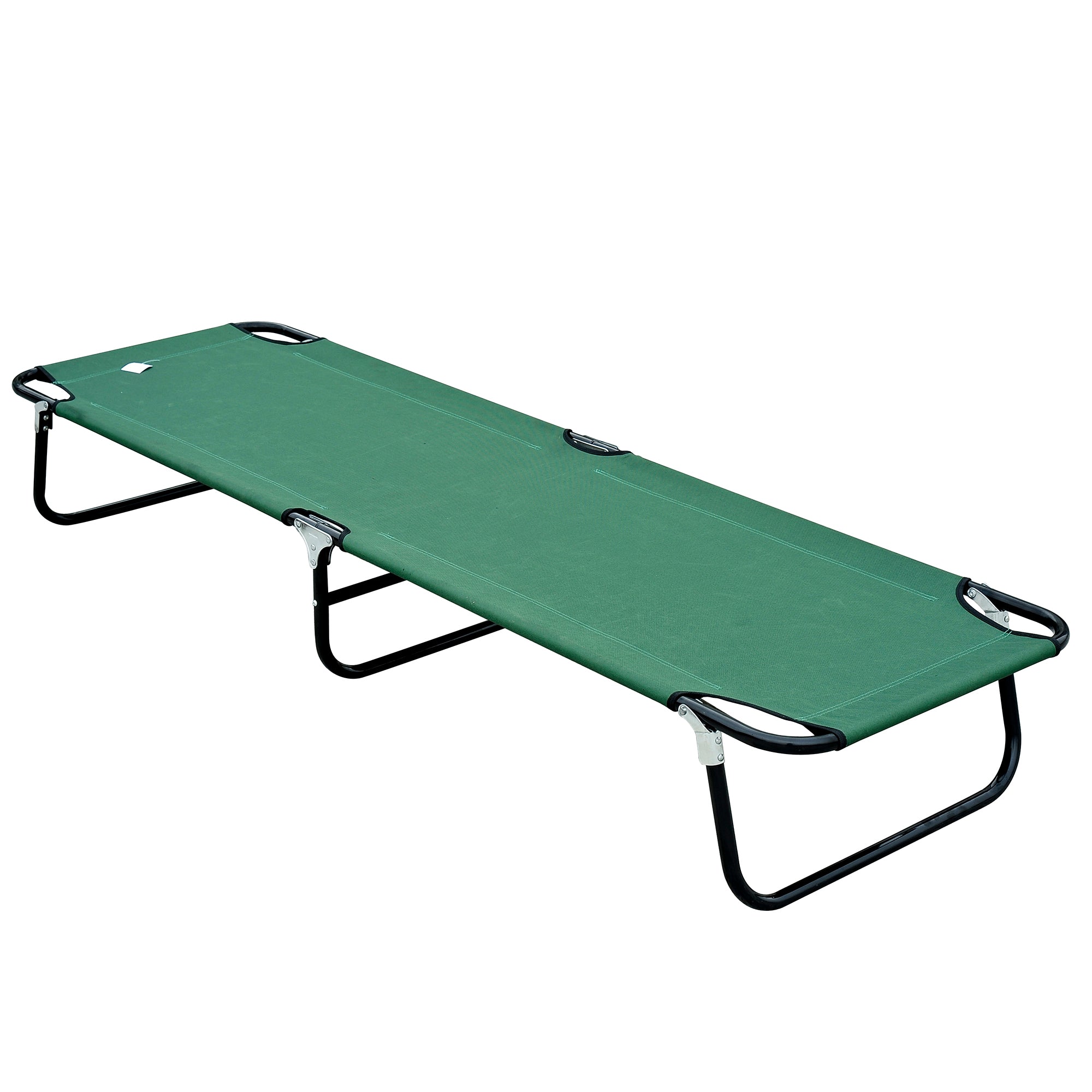 Folding Camping Cot for Adults Portable Outdoor Sleeping Bed for Office Beach Home, Green Camping Cots Green at Gallery Canada