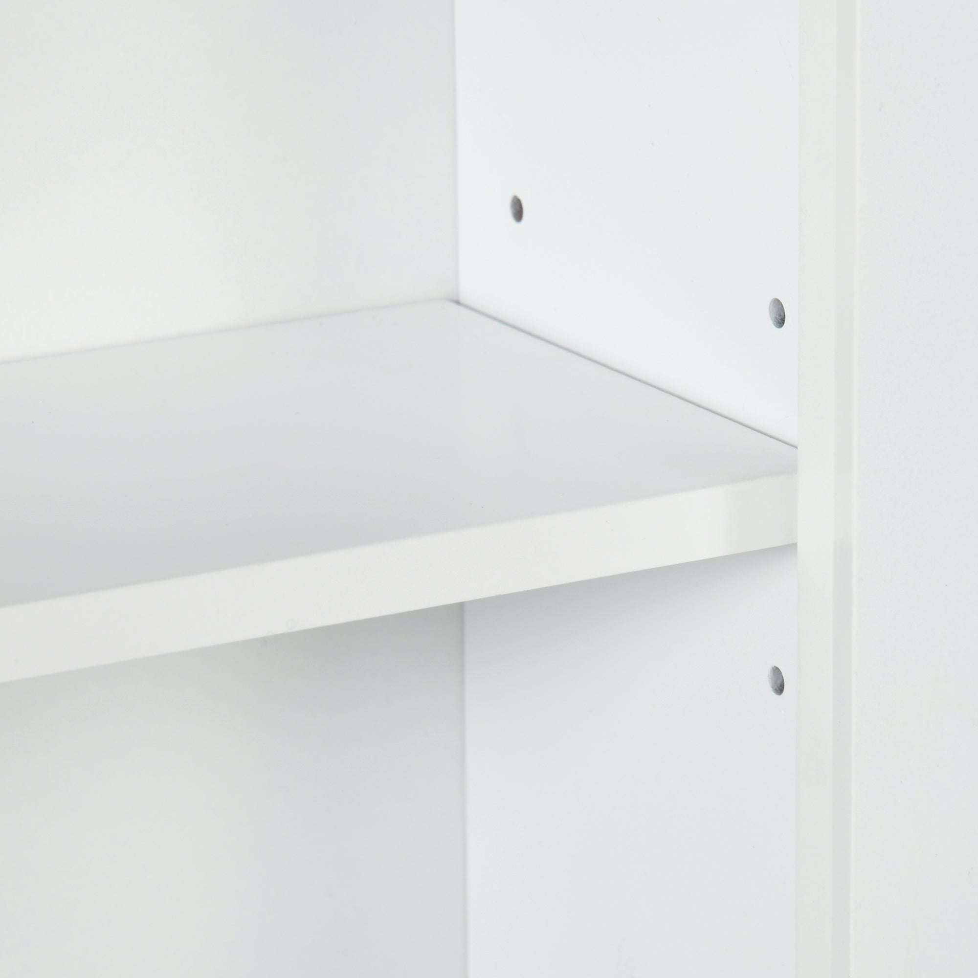 Bathroom Wall Cabinet, Medicine Cabinet, Over Toilet Storage Cabinet with Adjustable Shelf for Living Room and Entryway, White Wall Mounted Cabinets   at Gallery Canada