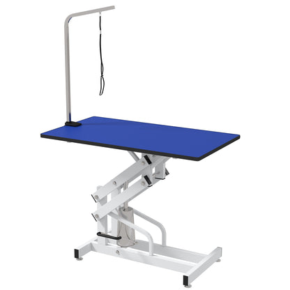 Pet Grooming Table, Height Adjustable Dog Grooming Table with Arm, Noose and Non-Slip Grooming Table, Blue Dog Grooming Tables Multi Colour  at Gallery Canada