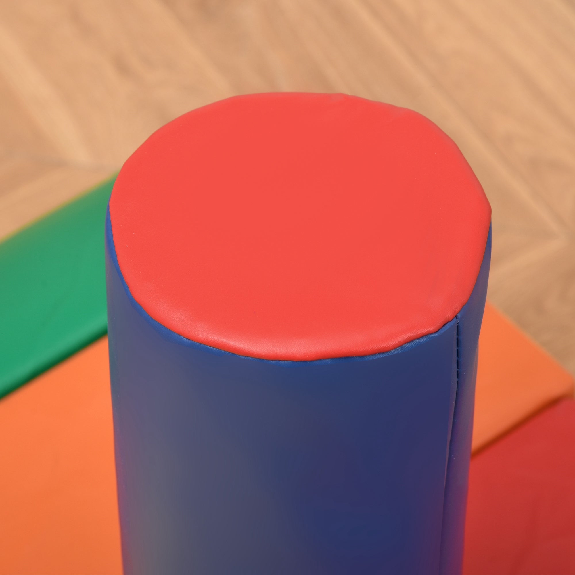 7 Pieces Soft Play Foam Climbing Blocks, Indoor Modular Kids Play Toys for Climbing, Crawling, Sliding, Multicolour Baby Gym & Playmats at Gallery Canada