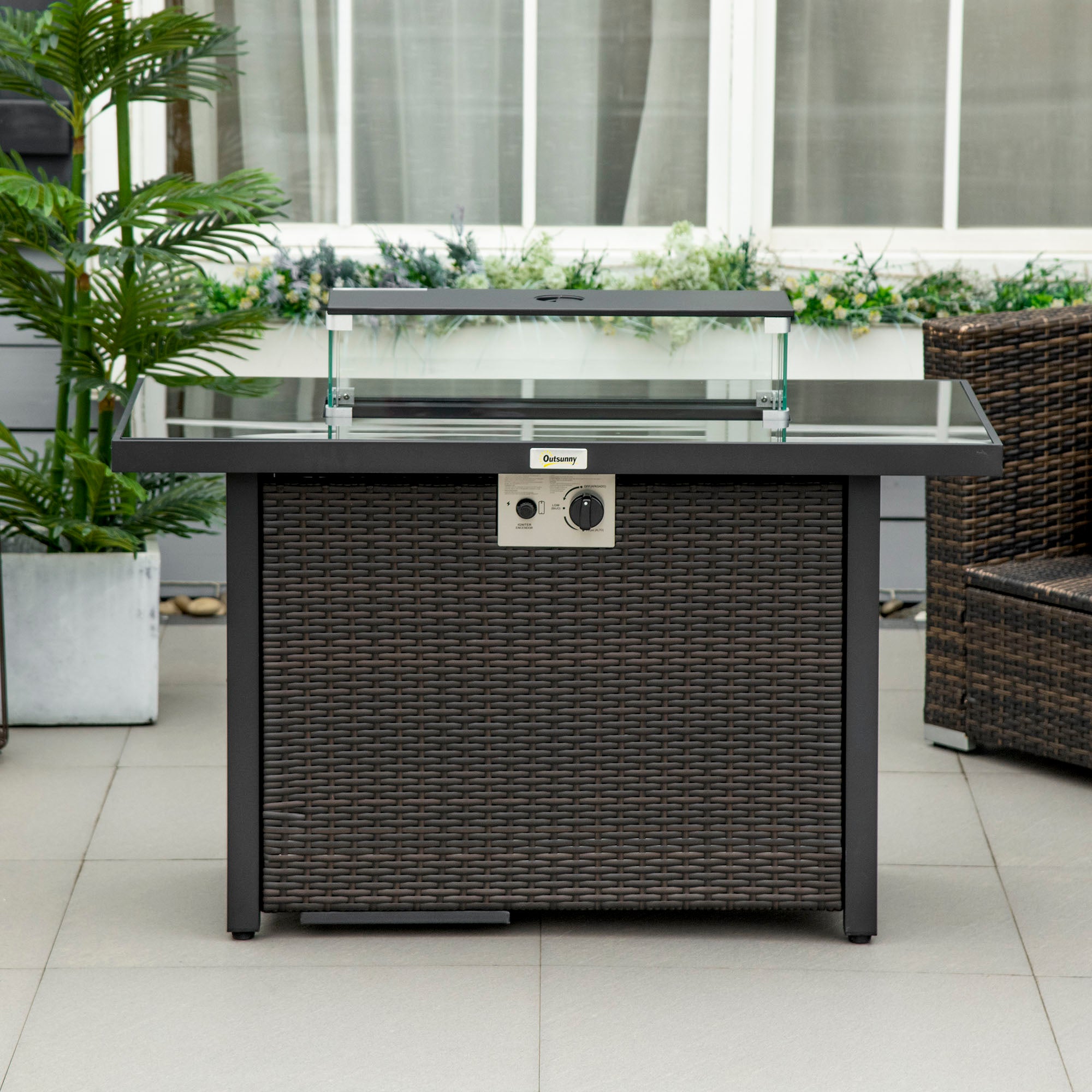 Propane Fire Pit Table 43