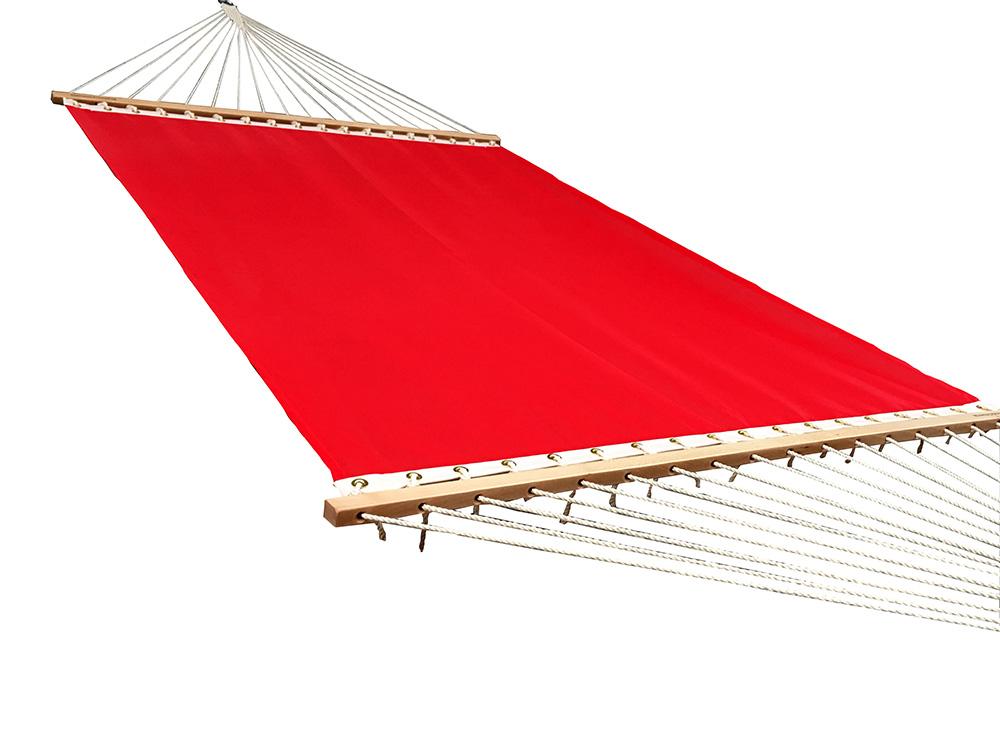 Poolside | Lake Hammock - Double Hammocks Red  at Gallery Canada