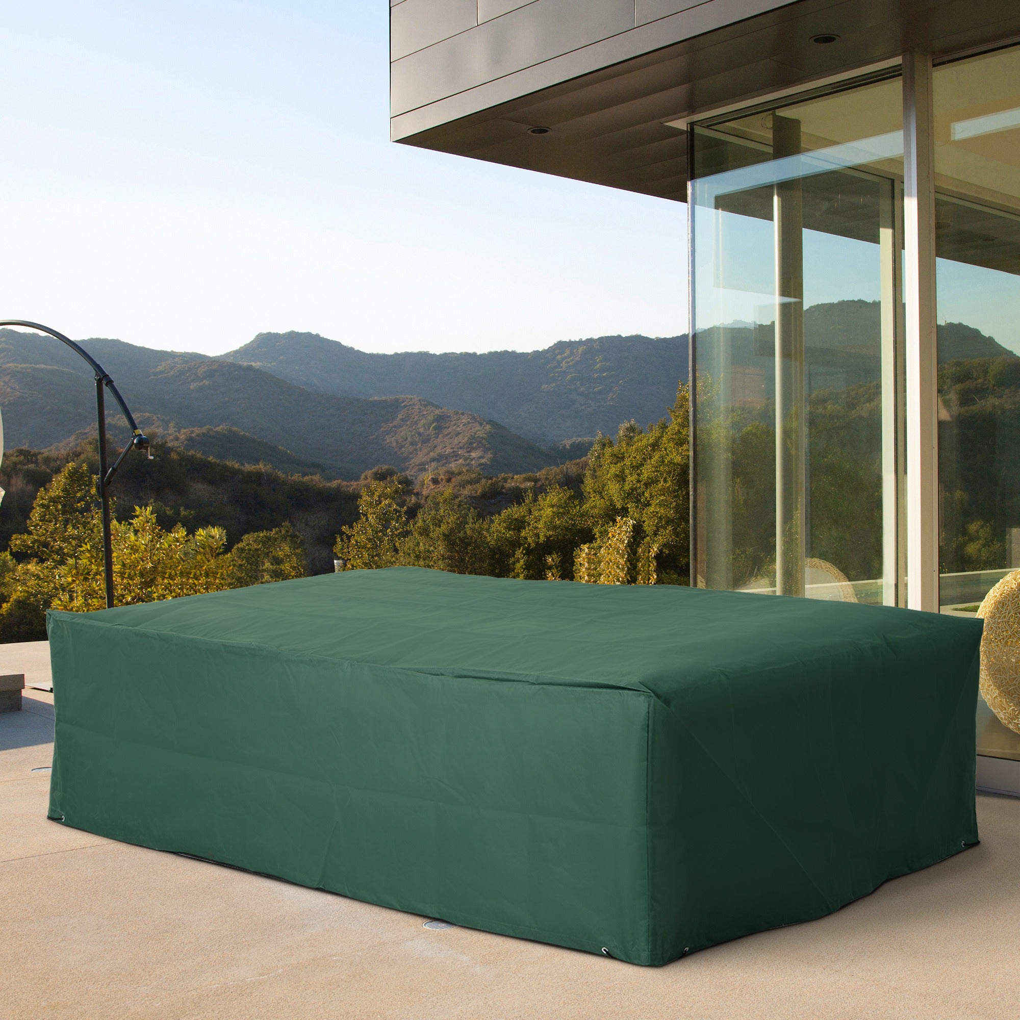Patio Furniture Covers, Waterproof, Windproof and Anti-UV 300D Oxford Fabric Large Outdoor Furniture Cover for Outdoor Sectional Sofa Set, 97