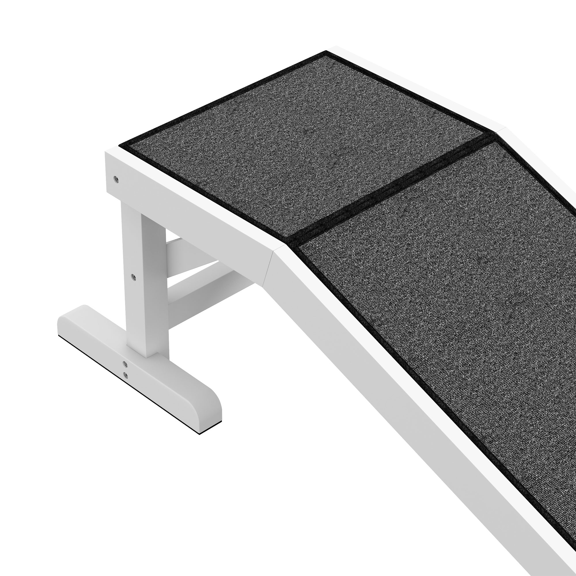 Pet Ramp, Bed Steps for Dogs Cats with Non-slip Carpet, 49