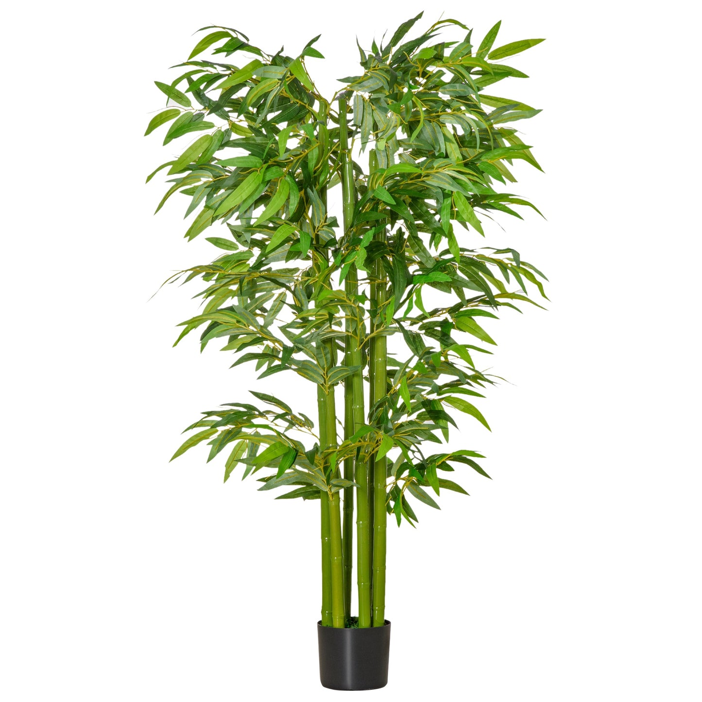 5.3ft Artificial Tree, Indoor Fake Bamboo with Pot, for Home, Office, and Living Room Decor Artificial Trees Green  at Gallery Canada