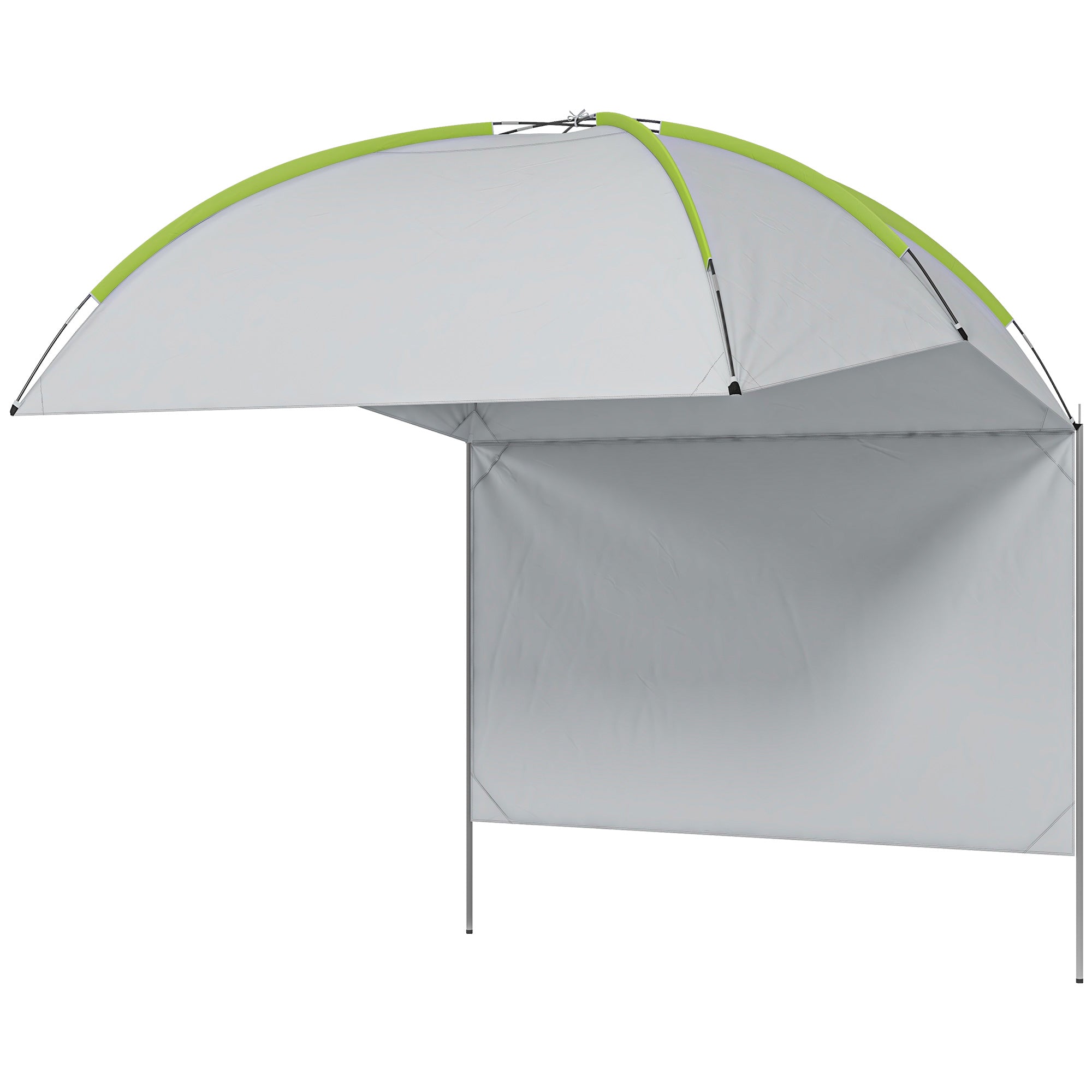 SUV Awning Tailgate Tent, Portable Car Awning with Side Wall, for Truck, RV, Van, Trailer and Overlanding Camping Camping Tents Light Grey  at Gallery Canada