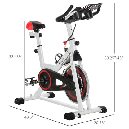 Adjustable Resistance Upright Stationary Exercise Bike with Flywheel, Multi Colour Exercise & Stationary Bikes Multi Colour  at Gallery Canada