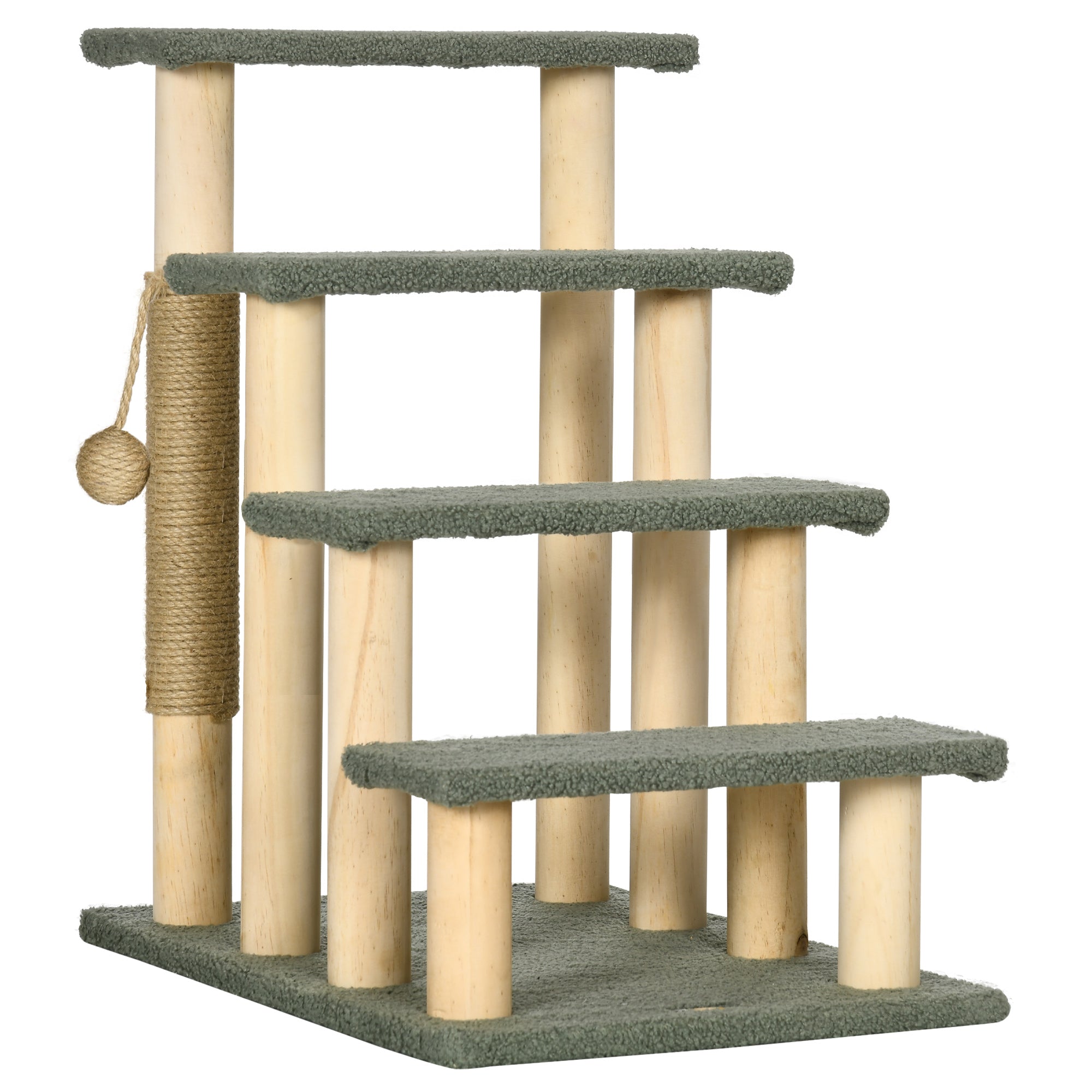 4-Level Pet Dog Cat Stairs, 25