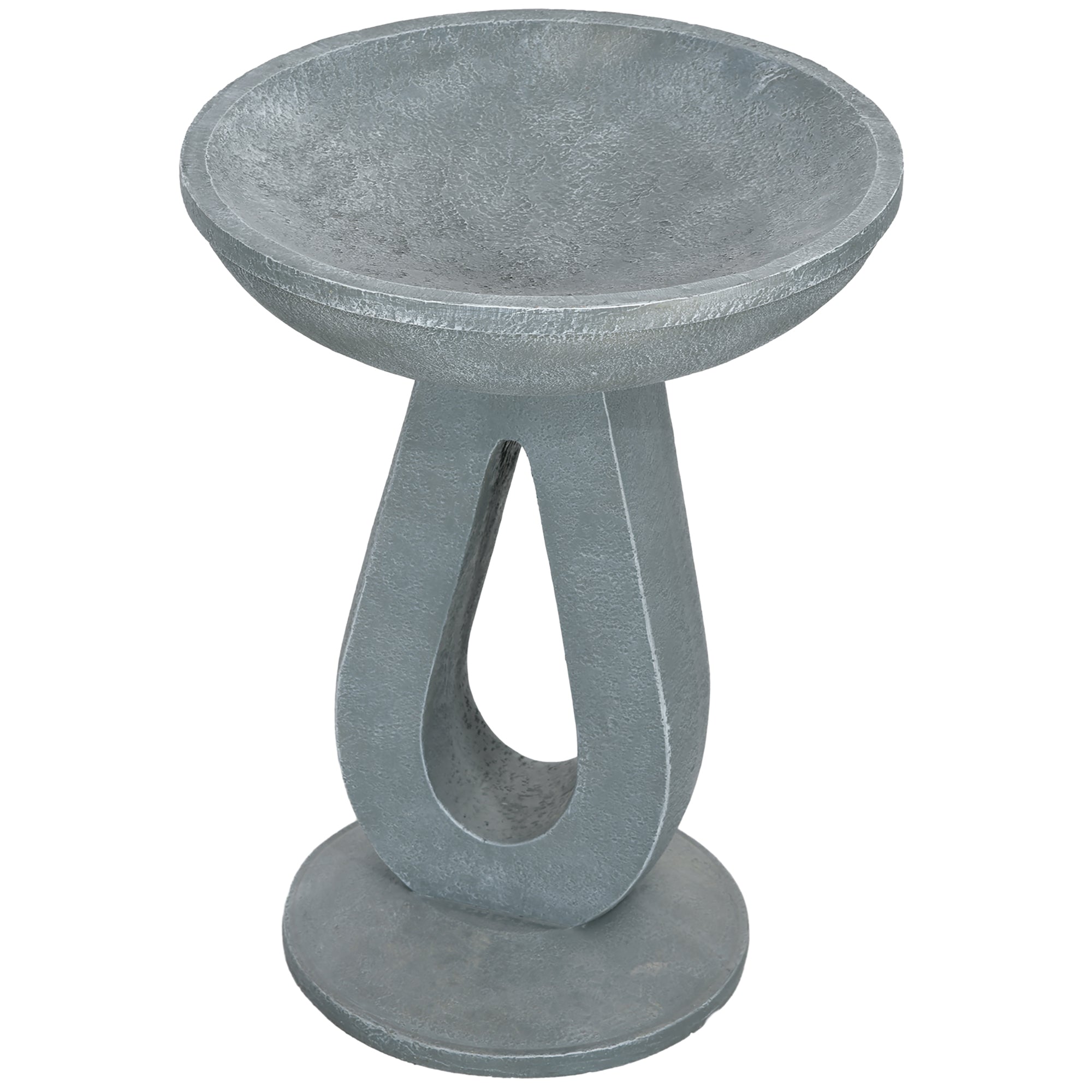 Outdoor Resin Bird Bath, 20.1