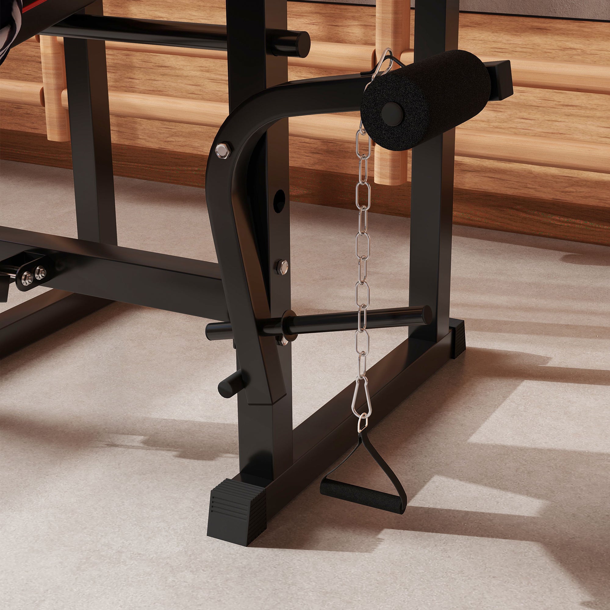 Weight Bench with Barbell Rack, Preacher Curl Bench, Leg Curl Machine for Home Weight Lifting Strength Training Weight Benches at Gallery Canada