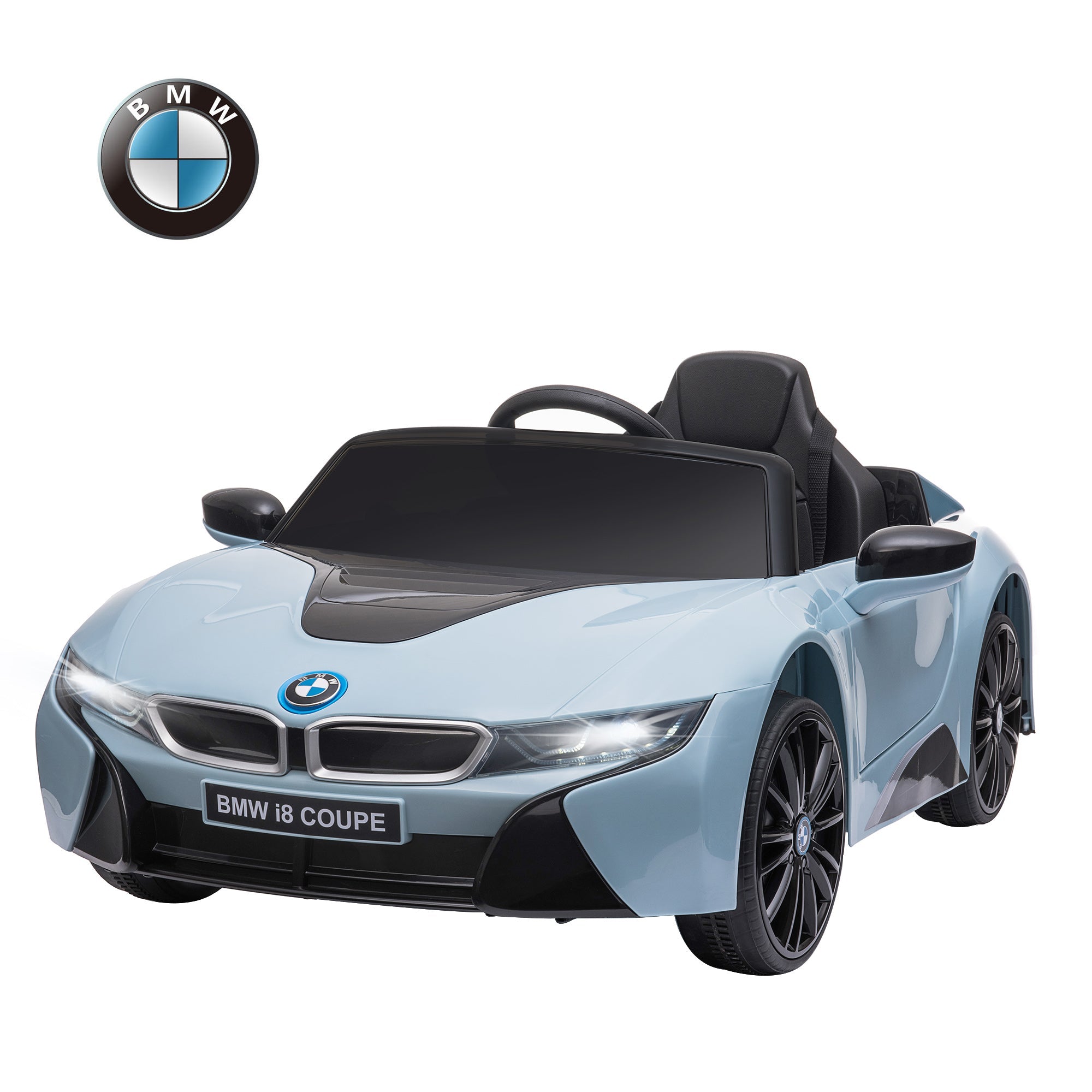 6V Kids Electric Ride On Car BMW Coupe for 3-8 Years Old Electric Toy Cars Blue  at Gallery Canada