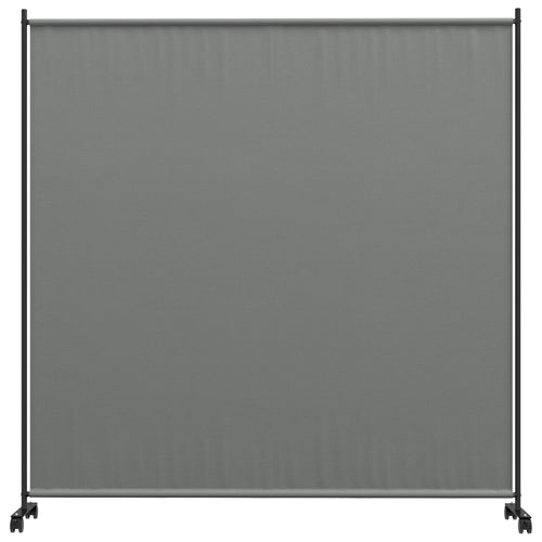 Outdoor Room Divider with Castor Wheels, Rolling Privacy Screen for Patio Backyard Pool Hot Tub, 6ft Tall
