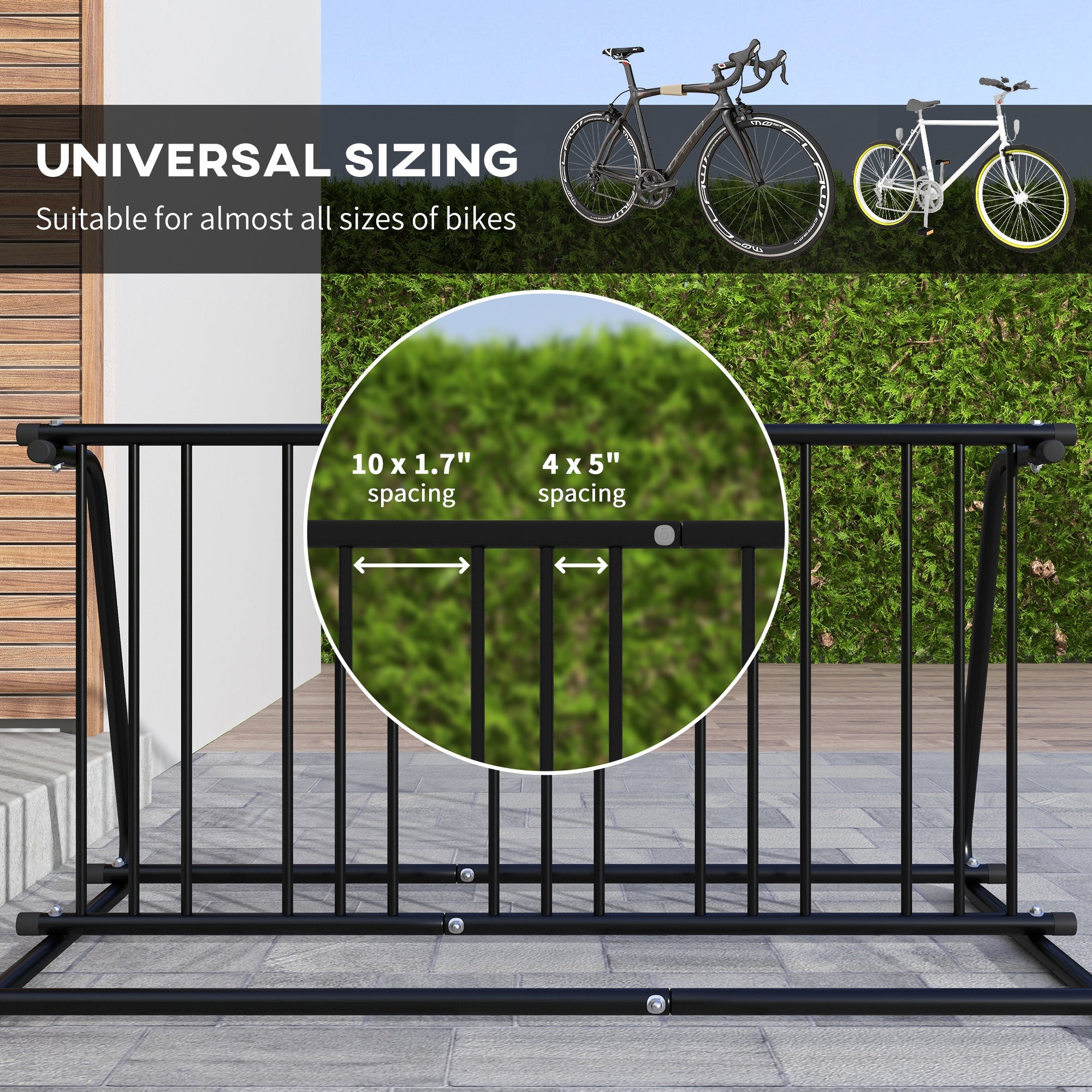 All-Steel Bike Rack, 61