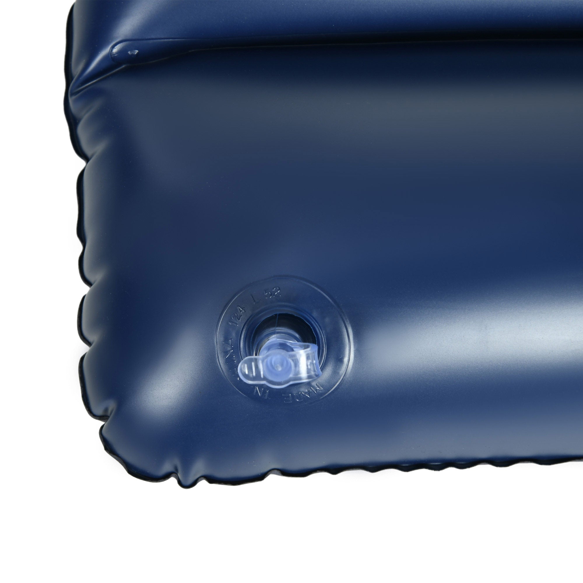 Queen Size Air Mattress Camping Air Bed with 2 Pillows and Hand Pump, Blue Camping Cots at Gallery Canada