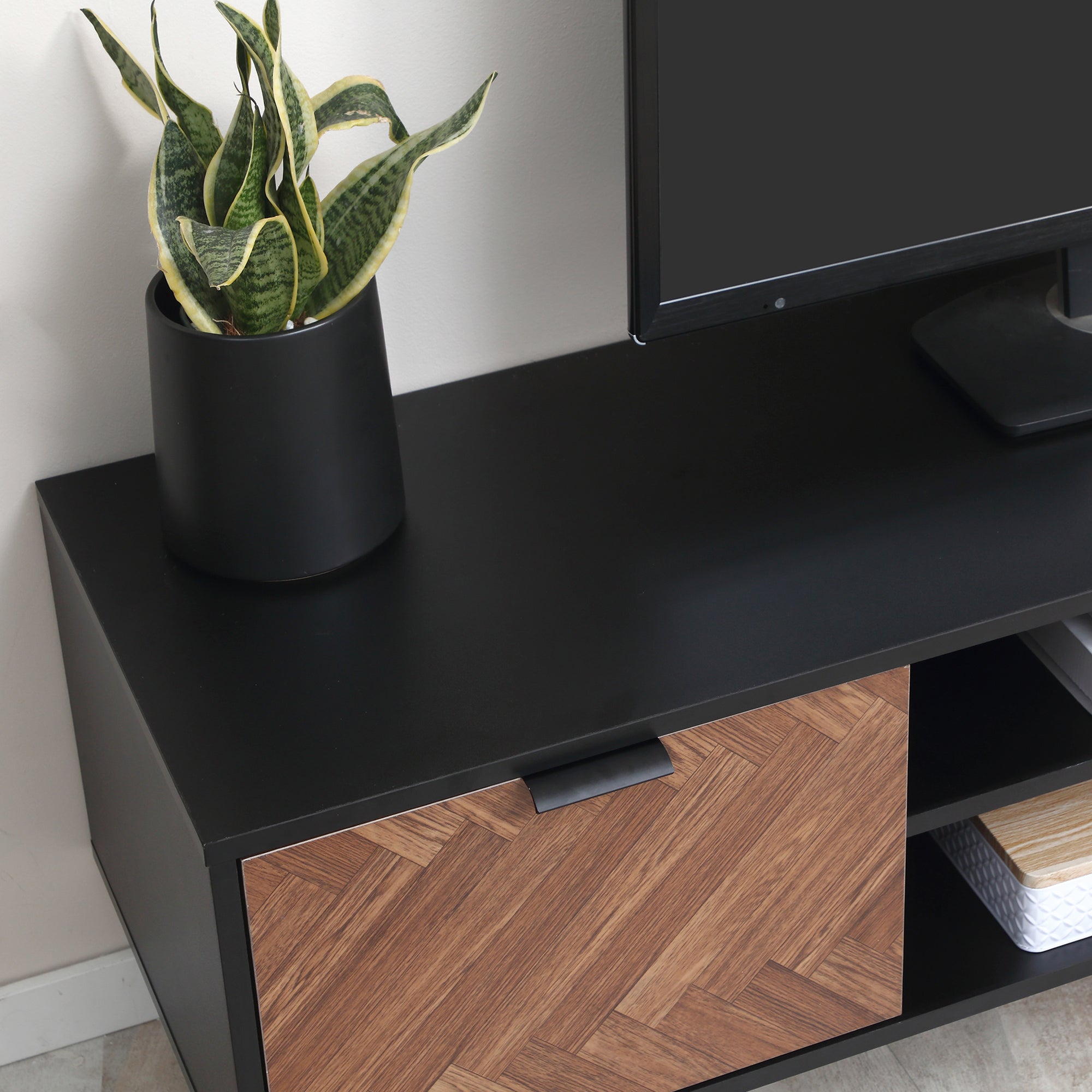 Modern TV Stand with Storage for TVs up to 60