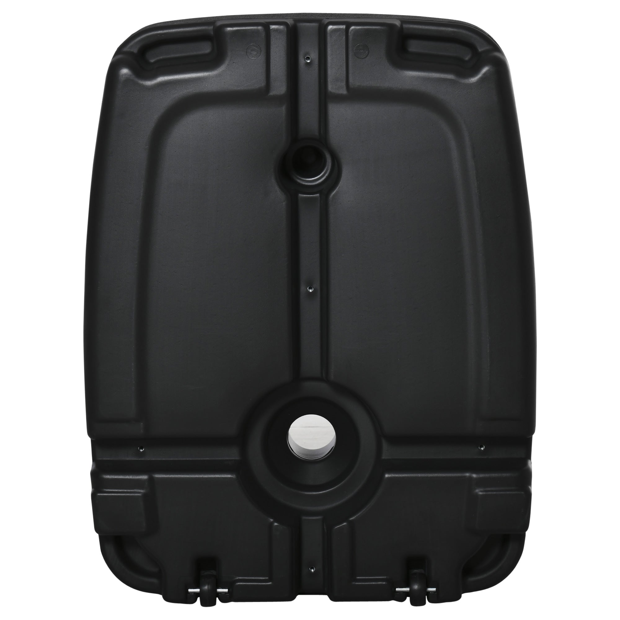 Cantilever Offset Umbrella Base Portable Square Parasol Weights with Wheels, Water and Sand Filled, Up to 165 lbs, Black Umbrella Bases at Gallery Canada