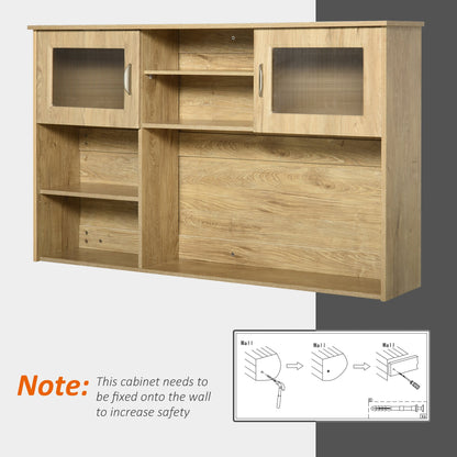 Sturdy Kitchen Storage Sideboard Buffet Table Top Hutch Cabinet w/ Acrylic Door Bar Cabinets   at Gallery Canada