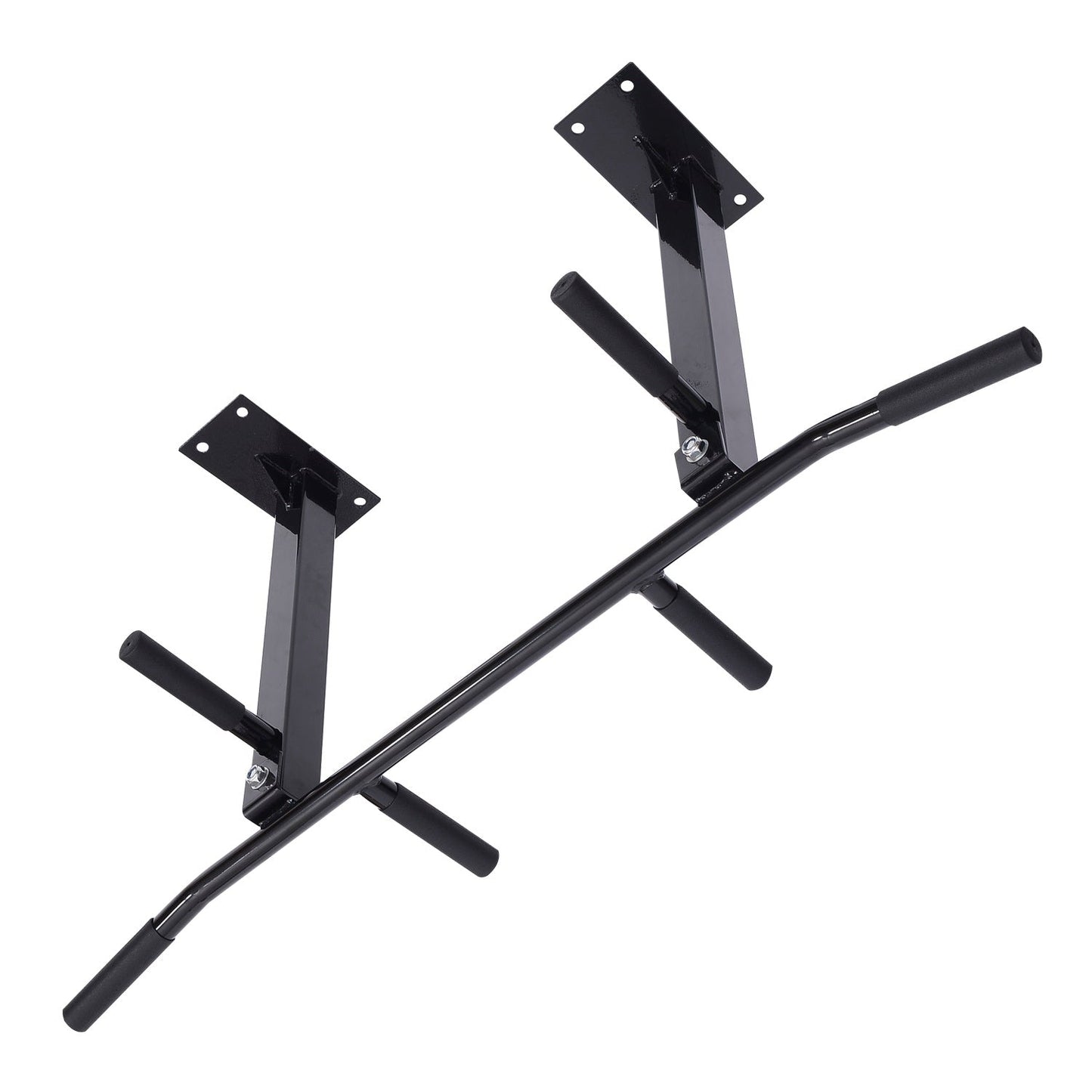 Ceiling Mounted Pull Up Bar Wall Mount Chin Up Bar Upper Body Strength Training Station Home Gym Black Pull Up Bars Black  at Gallery Canada