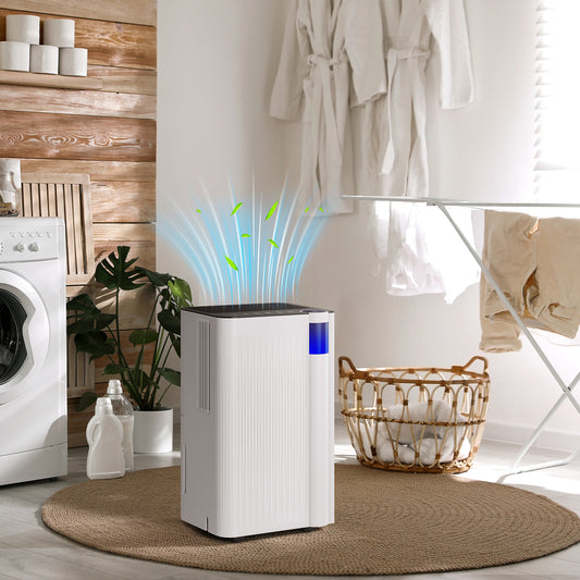 25pints/Day Dehumidifier with Continuous Drainage, Timer, Dehumidifier for Condensation, Mould, Laundry Drying Home Dehumidifiers at Gallery Canada