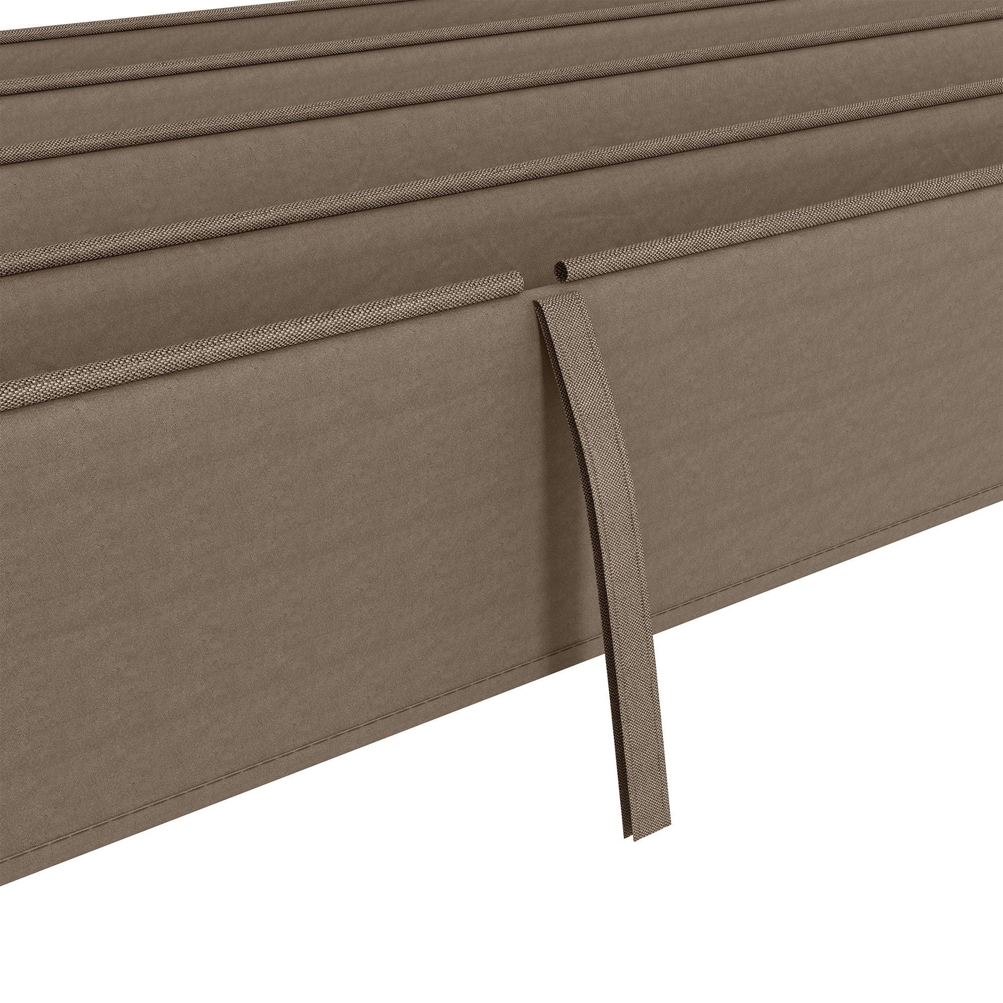 Pergola Canopy, Retractable Sun Shade Cover for 9.8' x 7.1' Pergola, UV30+ Protected, Coffee Gazebo Canopy Replacement at Gallery Canada