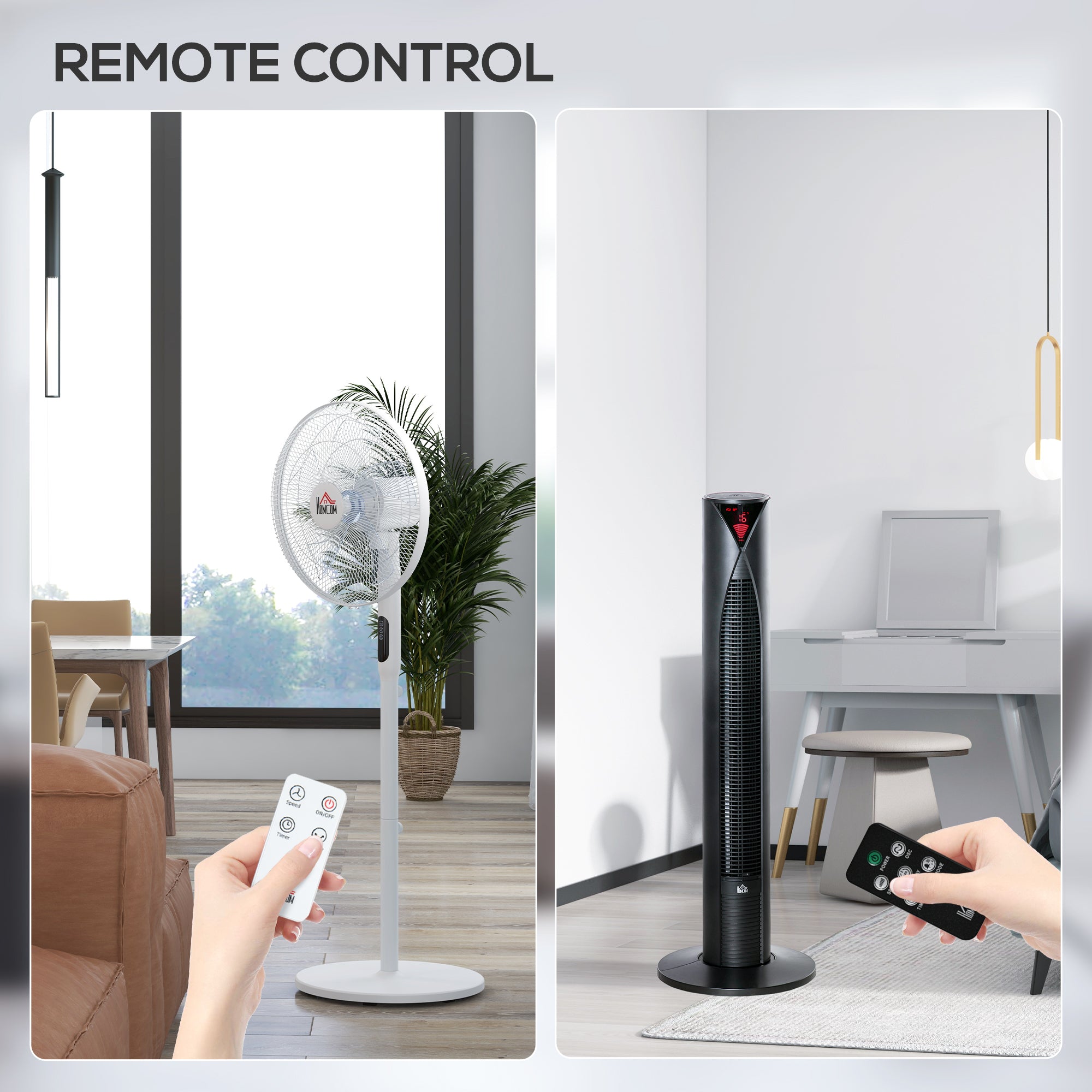 Tower Fan and 16