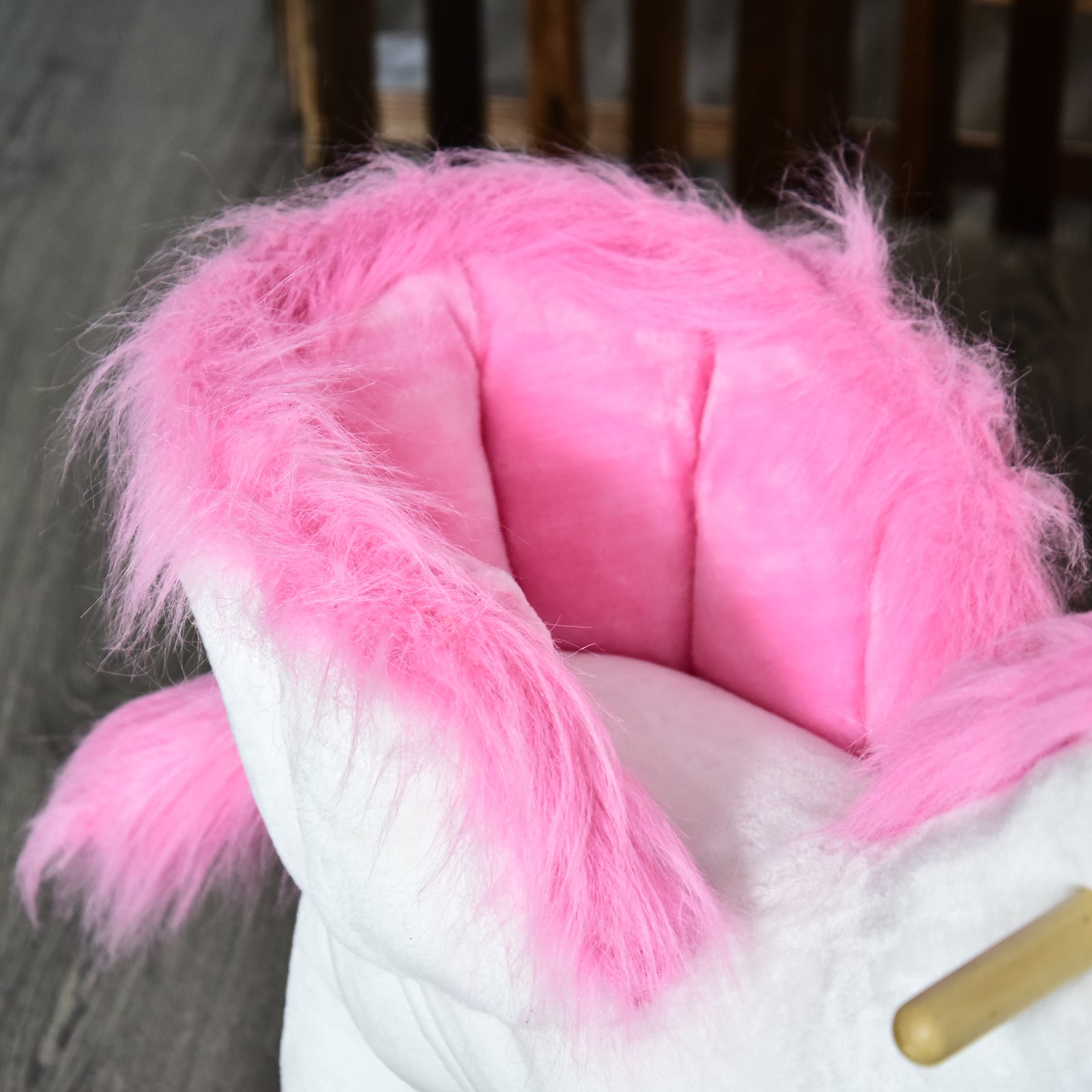 Kids Rocking Horse, Rocking Chair Nursery Plush Unicorn, Child Soft and Warm Ride on toy with Sing Along Song Pink Rocking Horses at Gallery Canada