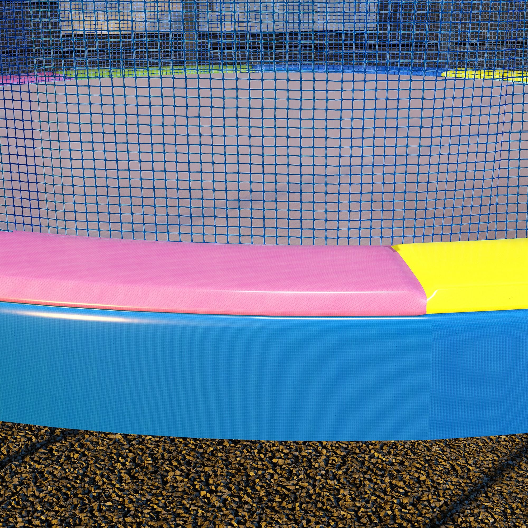 12FT Trampoline Spring Cover, Trampoline Pad Replacement, Waterproof and Tear-Resistant, All-Weather Trampoline Accessories, Multi-Colored Trampolines at Gallery Canada