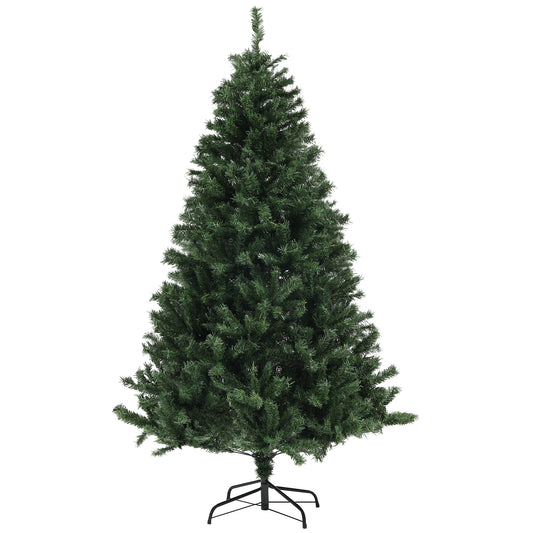 6ft Artificial Christmas Trees with Auto Open and Steel Base, Green Artificial Christmas Trees   at Gallery Canada