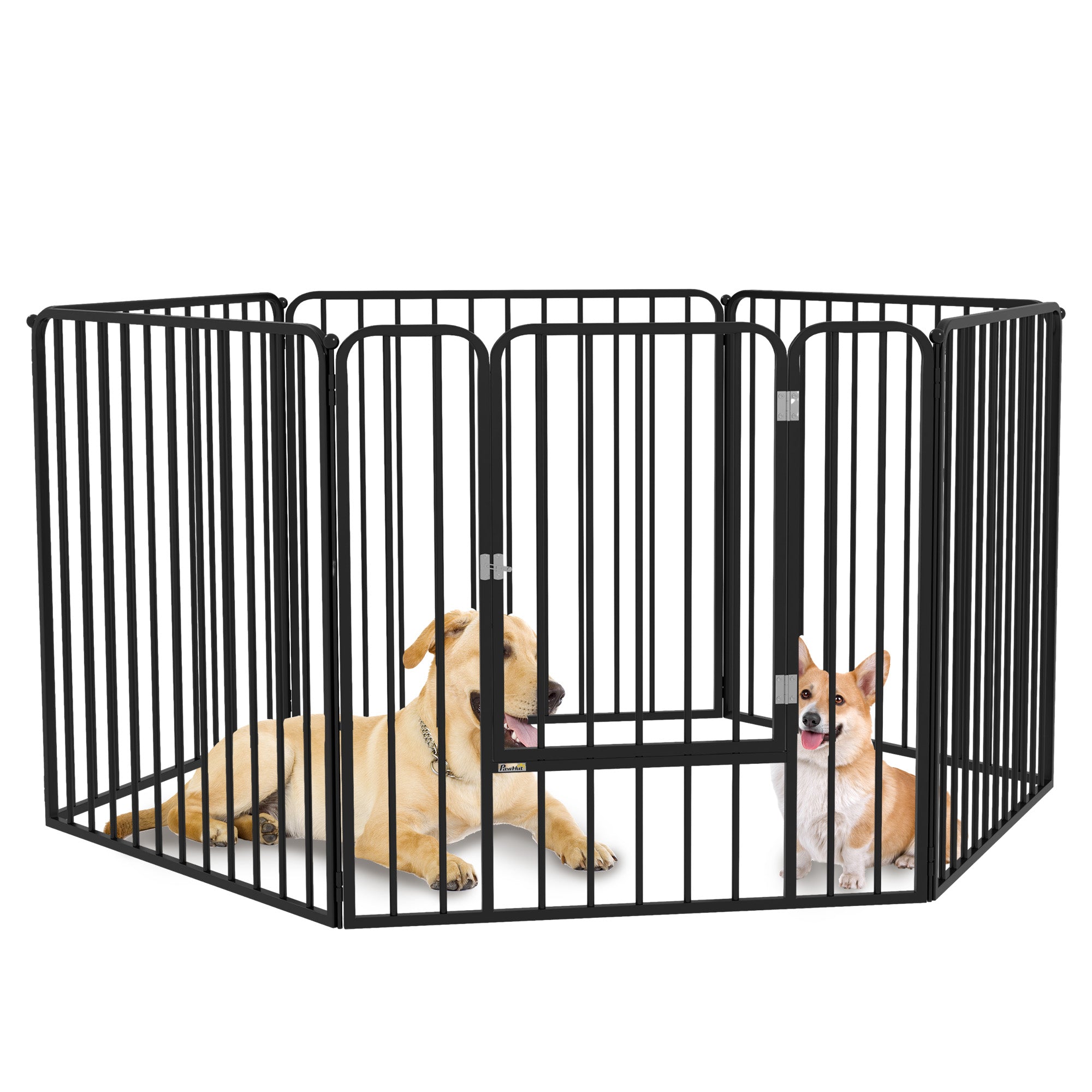 Dog Fence Outdoor 6 Panels 31.5