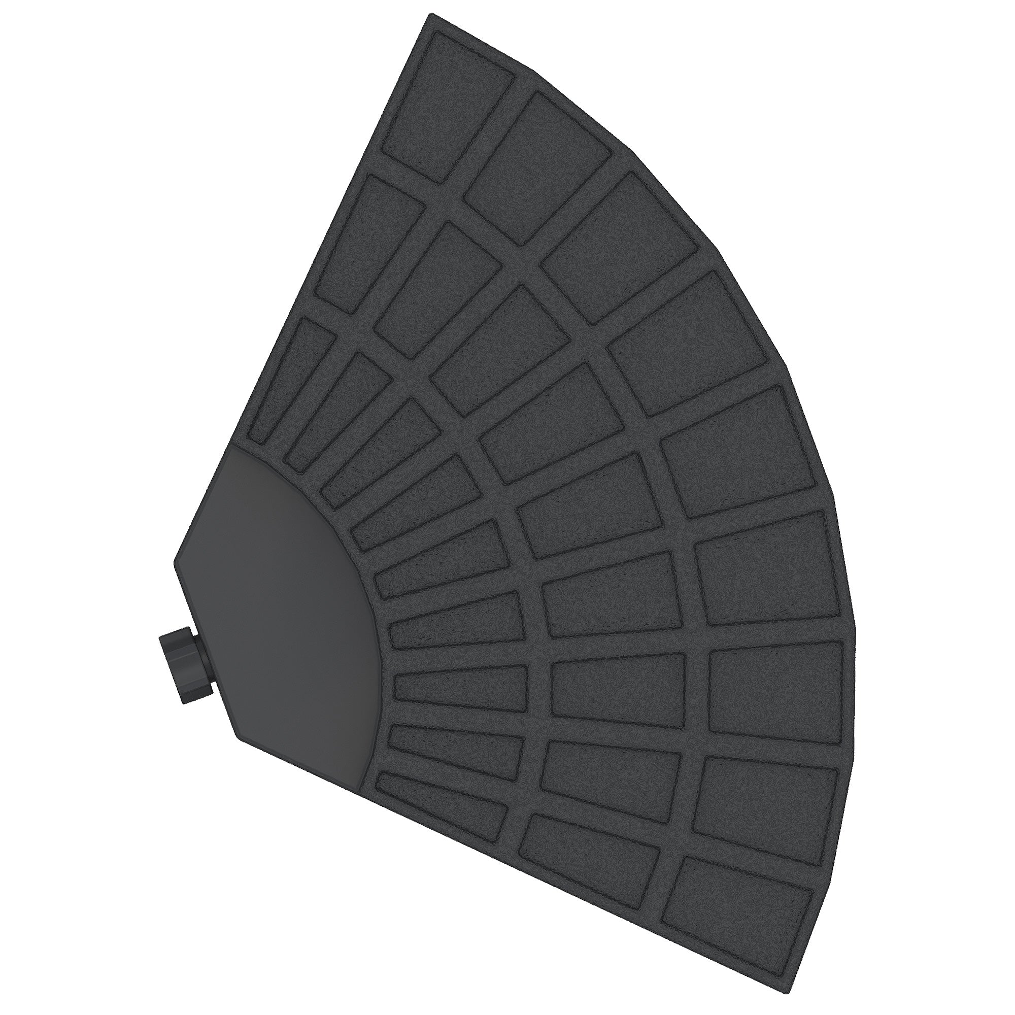 Set of 4 Umbrella Base Weights Outdoor Parasol Holder for Cross Base Portable Umbrella Bases at Gallery Canada