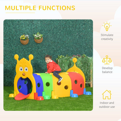 73 Inch Long Kids Play Tunnel Outdoor Indoor Climb-N-Crawl Play Equipment Children's Play Tunnels   at Gallery Canada