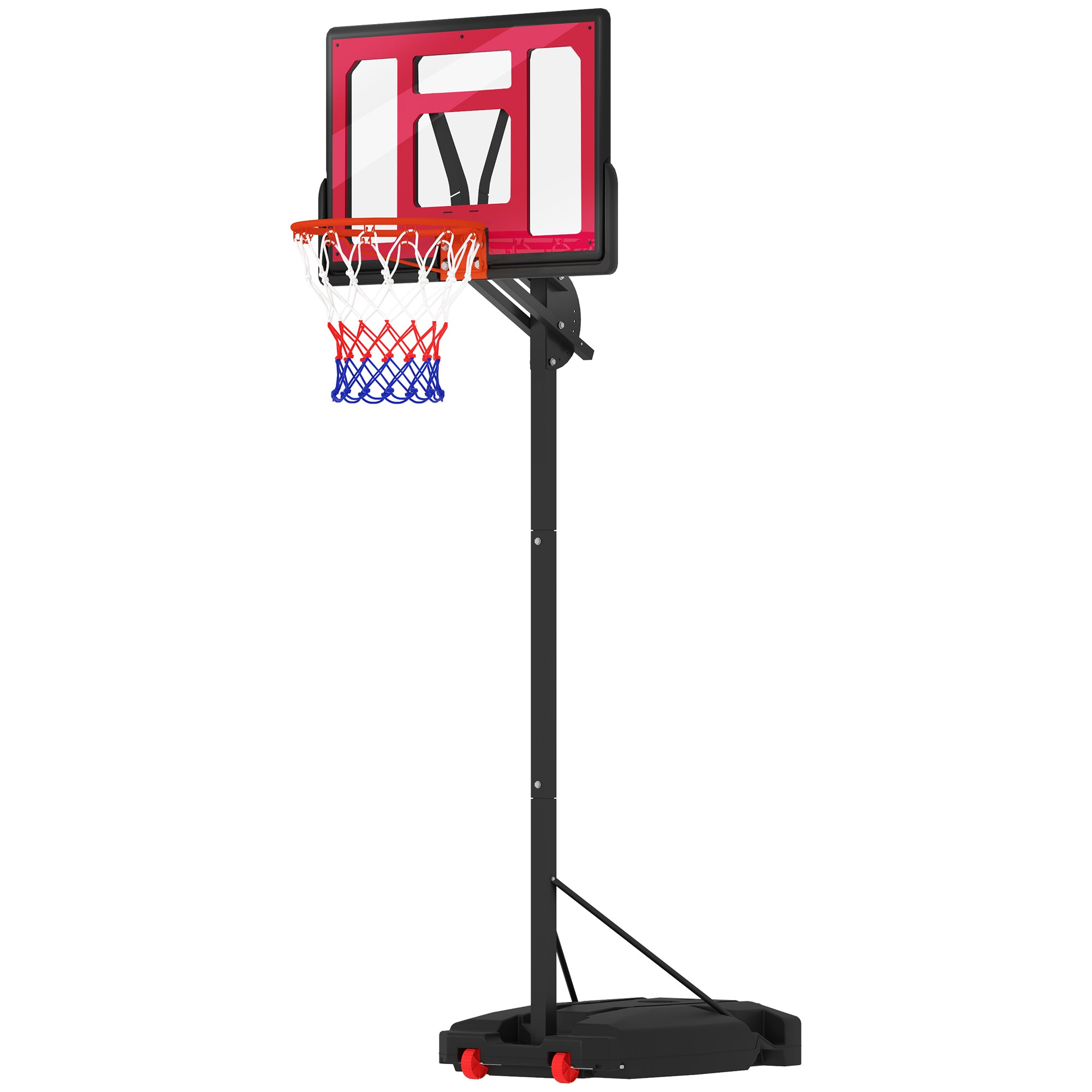 Kids Basketball Hoop, 6.6-8.5ft Adjustable Height Basketball Net with Weight Bag, for Indoor Outdoor, for 6+ Years Basketball at Gallery Canada