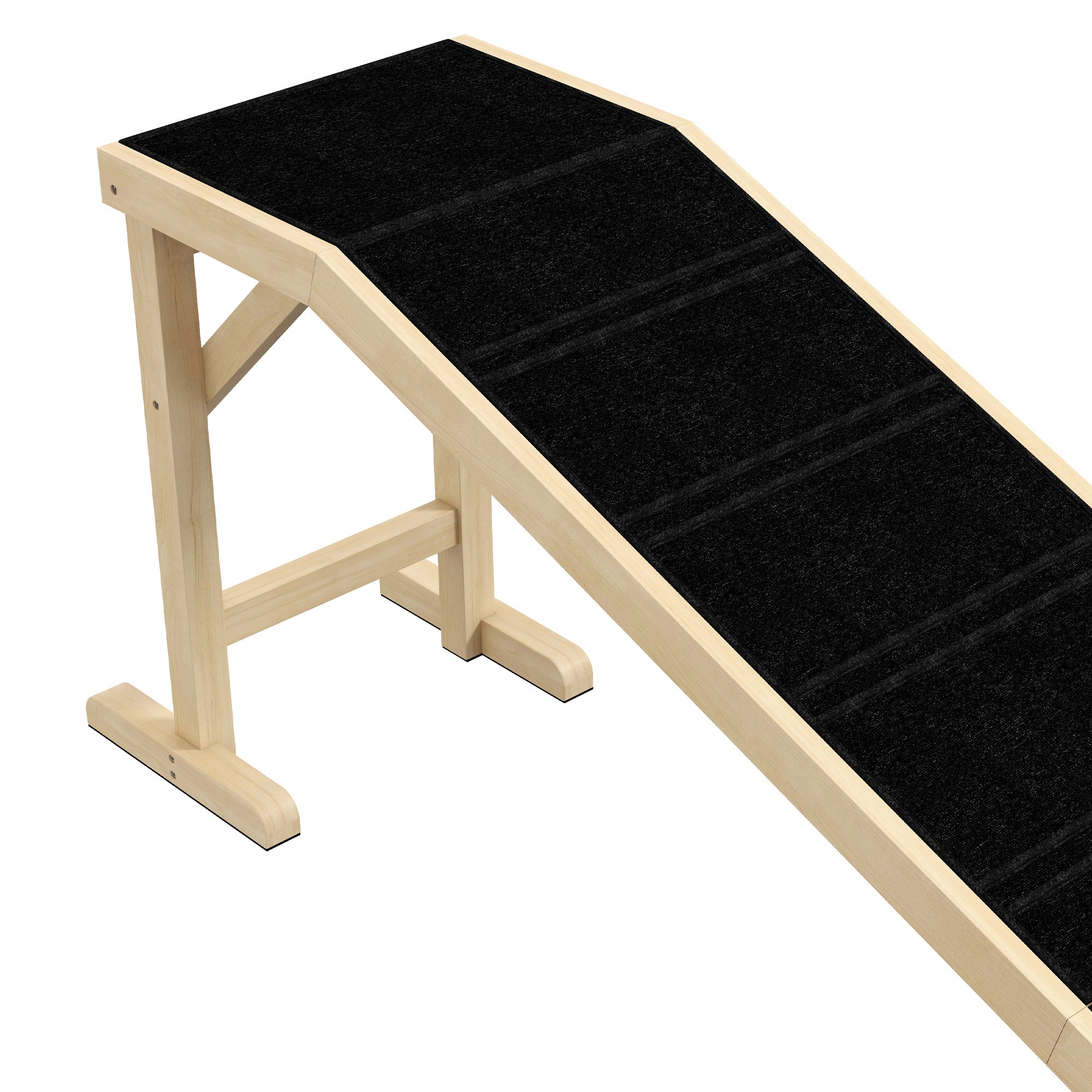 Pet Ramp Bed Steps for Dogs Cats Non-slip Carpet 74