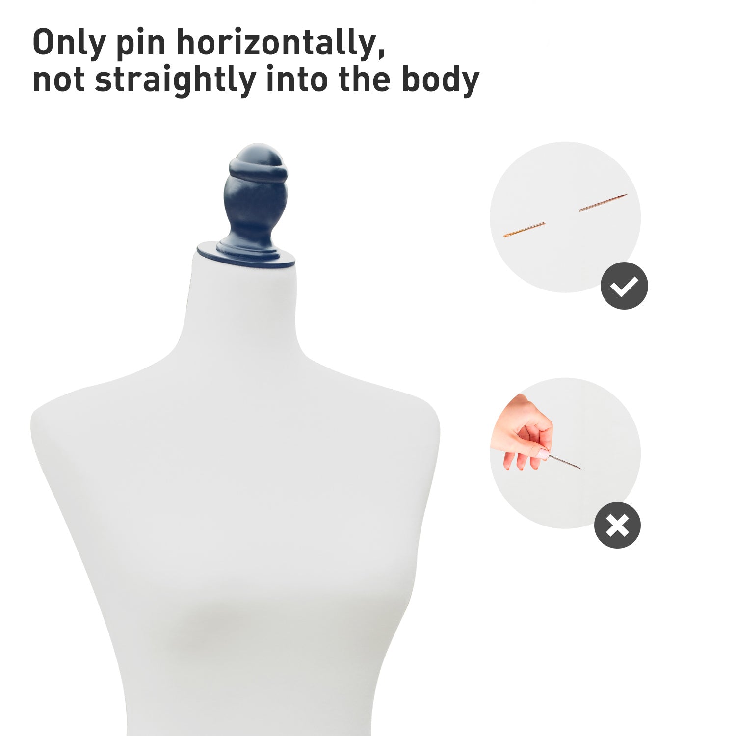 Female Mannequin Dress Form Torso Dressmaker Stand Display (White) Dress Form & Mannequins at Gallery Canada