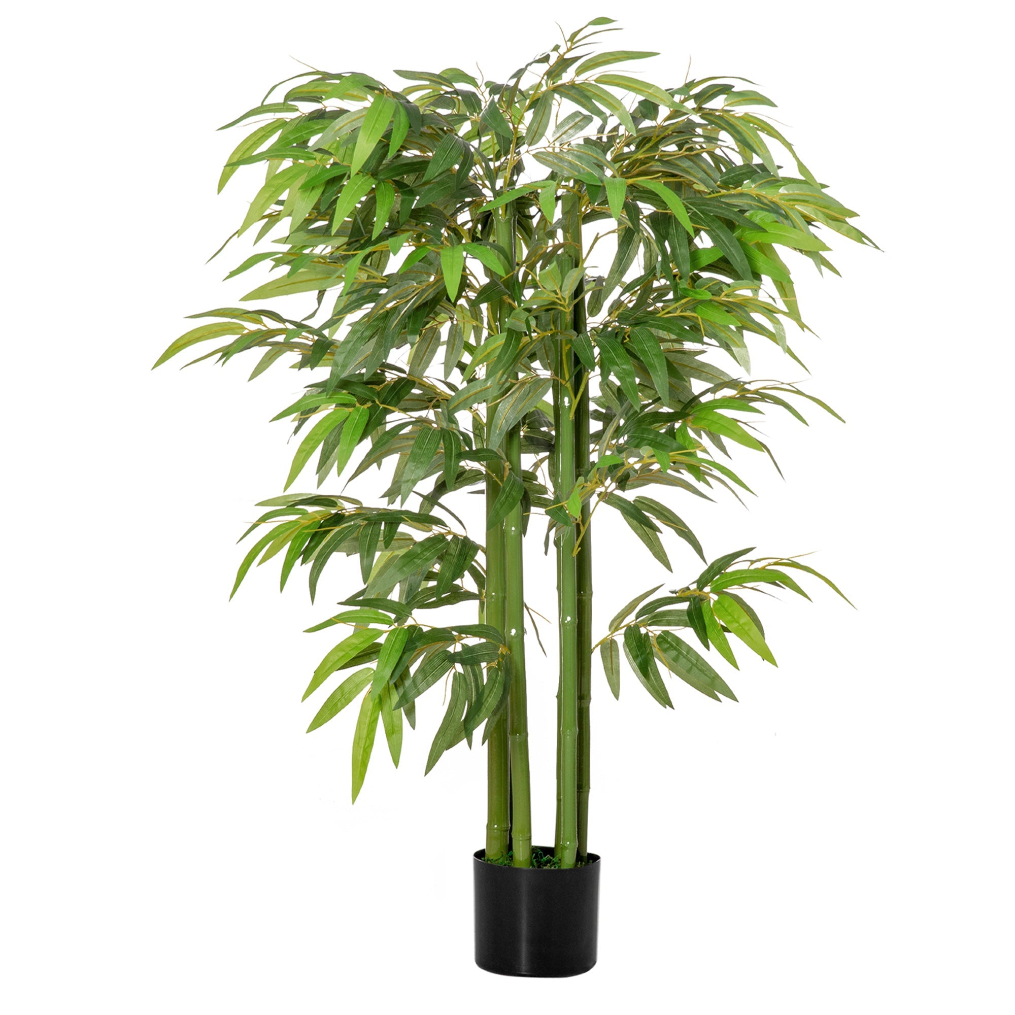 4.5FT Artificial Bamboo Tree Faux Decorative Plant in Nursery Pot for Indoor Outdoor Décor Artificial Trees   at Gallery Canada