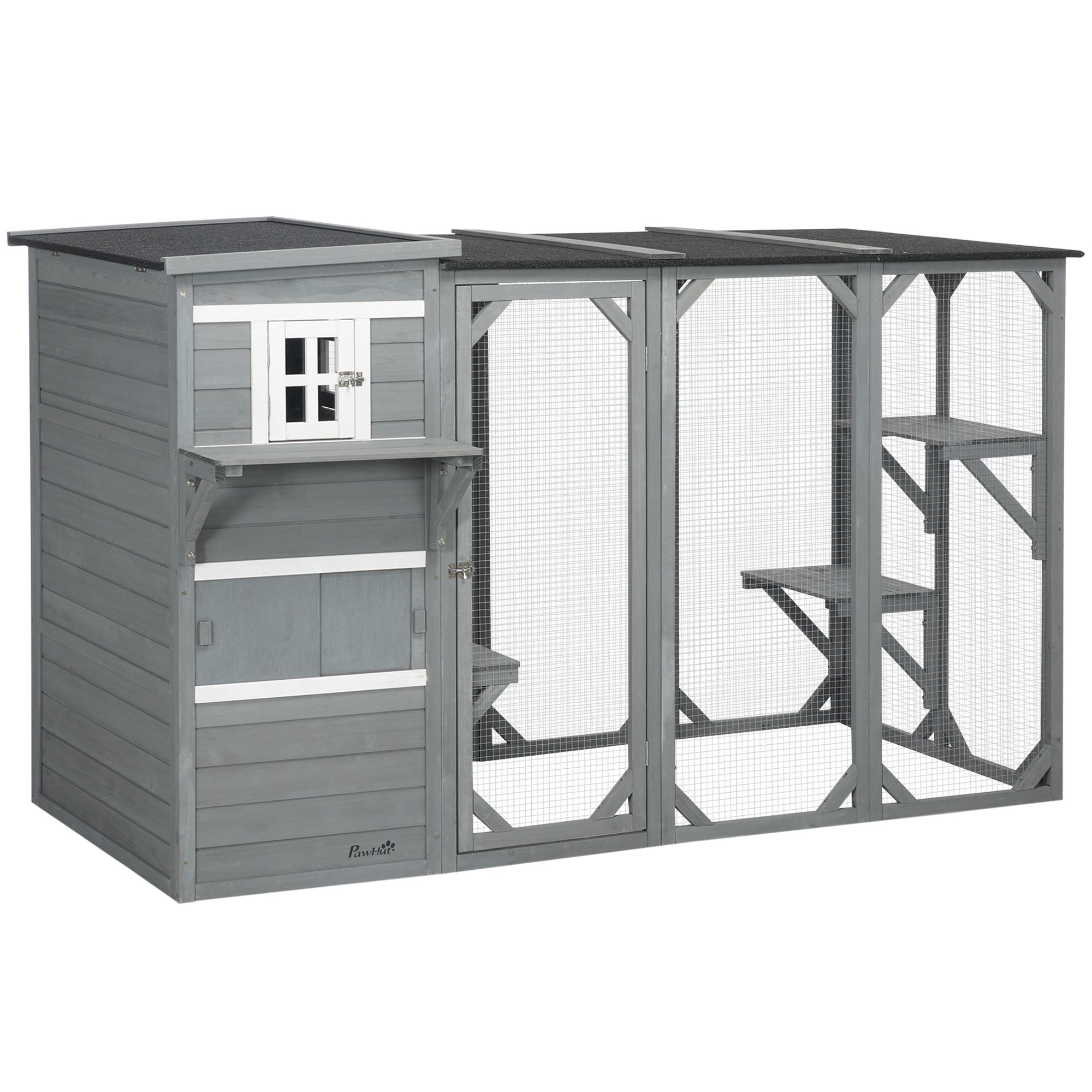 Wooden Cat Catio, 76