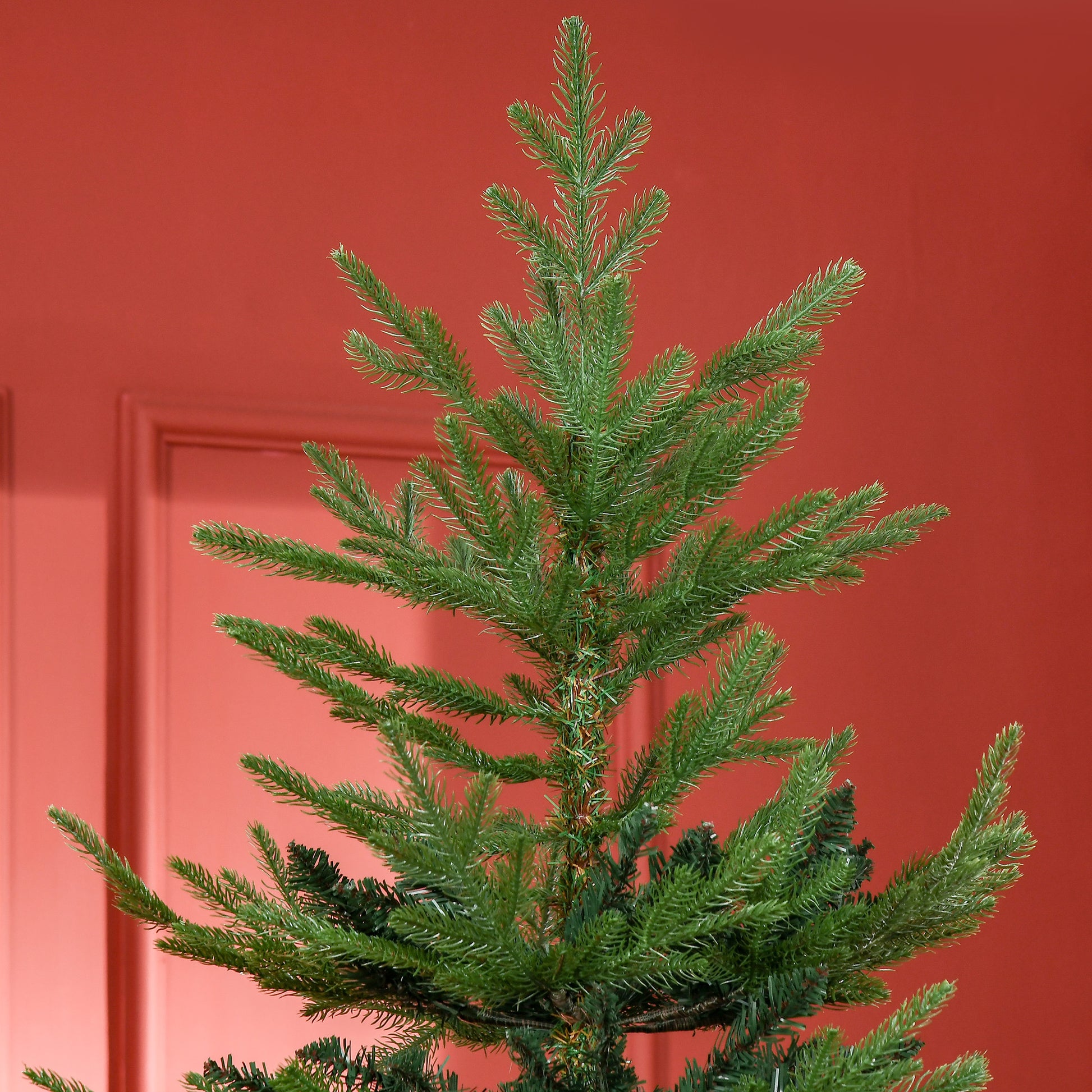 7.5ft Artificial Christmas Tree with Metal Base, Xmas Tree Artificial Christmas Trees   at Gallery Canada